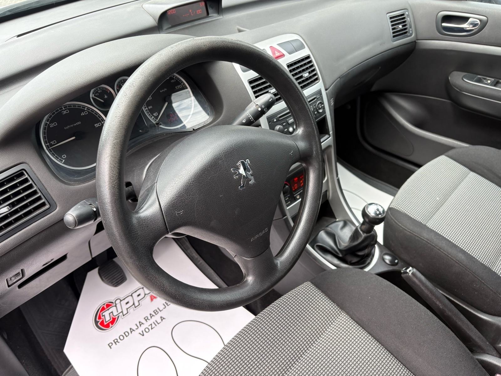 Peugeot 307 1,6 HDi REG:08/2026 - KLIMA - AUTOKREDIT, fotografija 8