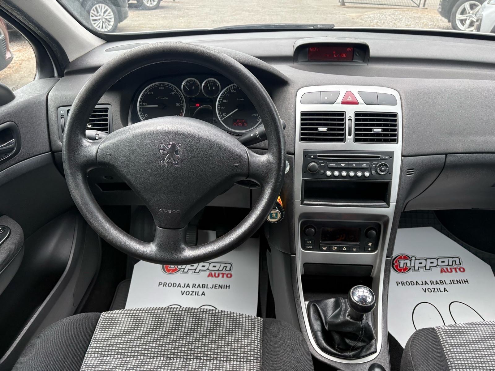 Peugeot 307 1,6 HDi REG:08/2026 - KLIMA - AUTOKREDIT, fotografija 12