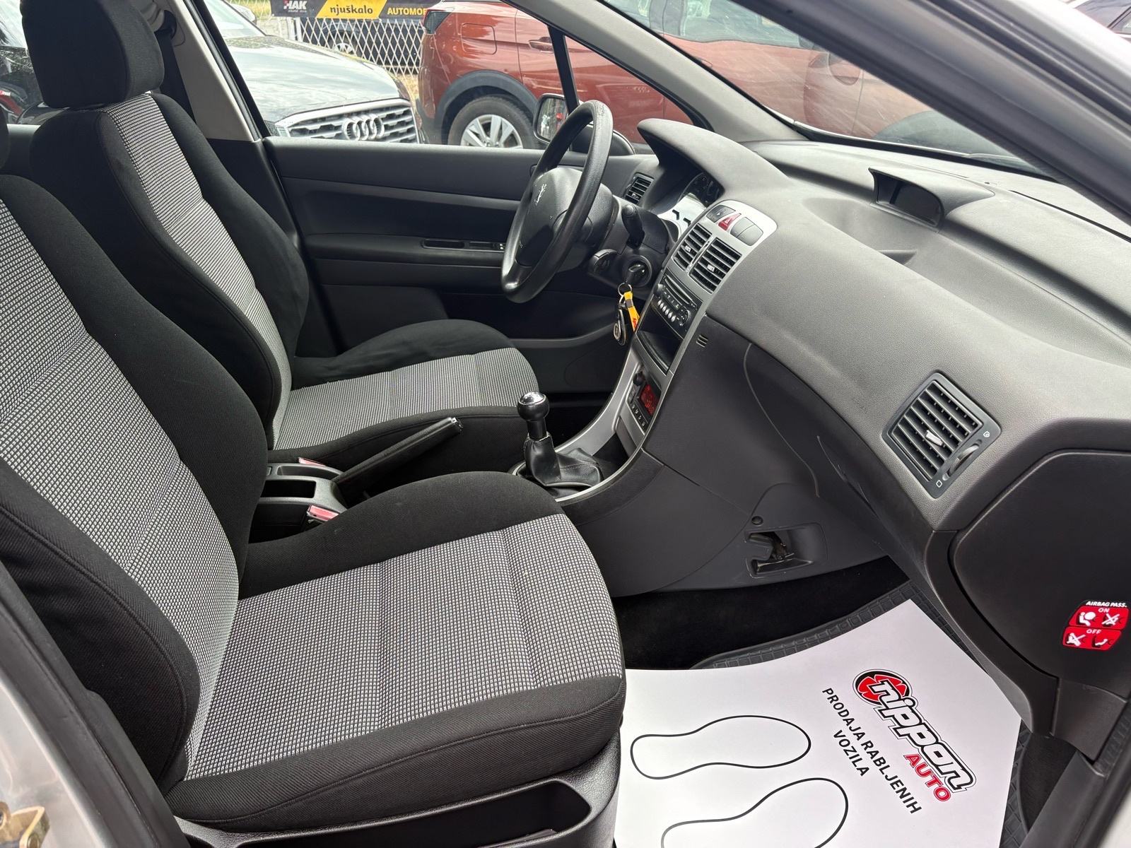 Peugeot 307 1,6 HDi REG:08/2026 - KLIMA - AUTOKREDIT, fotografija 18