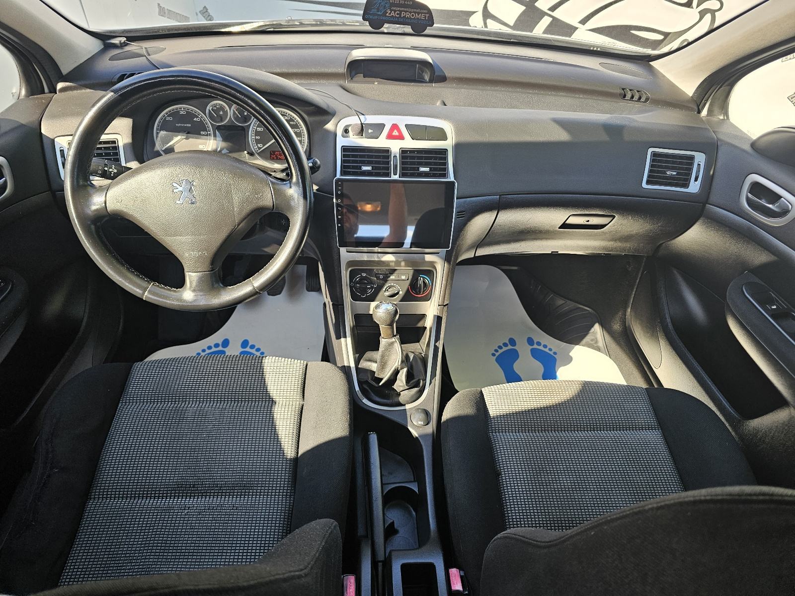 Peugeot 307 1,6 HDi #HR AUTO# KLIMA# KARTICE DO 36 RATA, fotografija 10