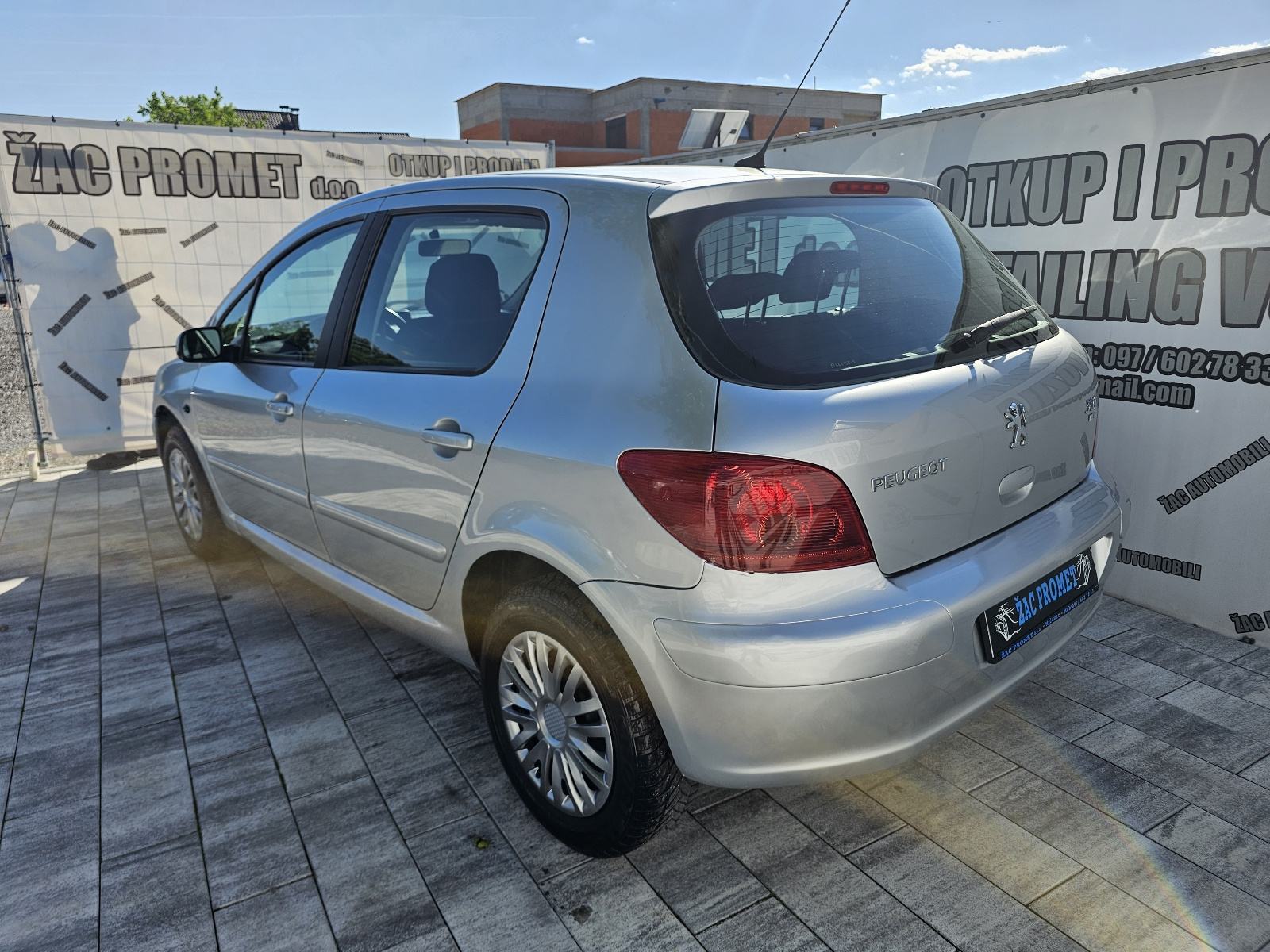 Peugeot 307 1,6 HDi #HR AUTO# KLIMA# KARTICE DO 36 RATA, fotografija 14