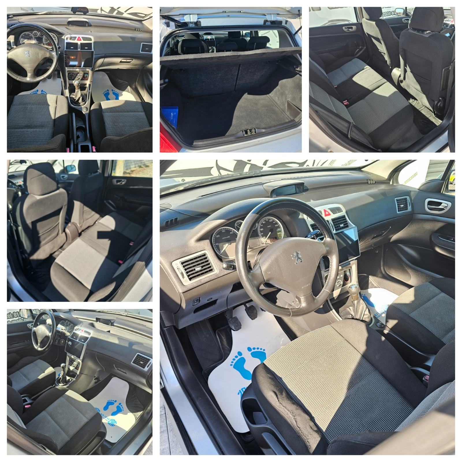 Peugeot 307 1,6 HDi #HR AUTO# KLIMA# KARTICE DO 36 RATA, fotografija 16