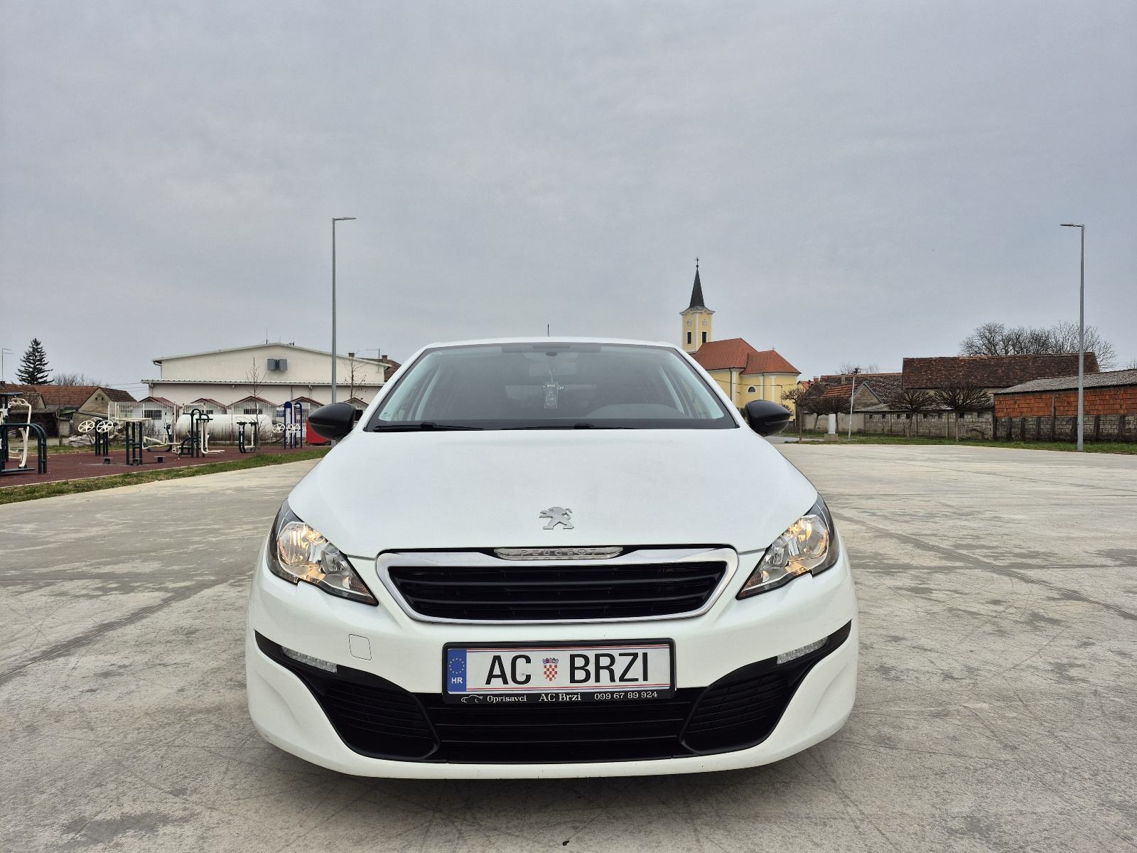 Peugeot 308 1,2 Benzin Reg:11/26,Klima,park senzori,alu17, fotografija 13