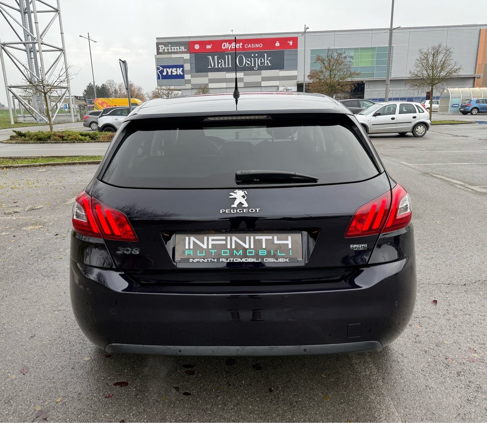 Peugeot 308 1,2 LEASING BEZ UČEŠĆA, NAVI, FULL LED, KAM, ALU, PANORAMA, fotografija 6