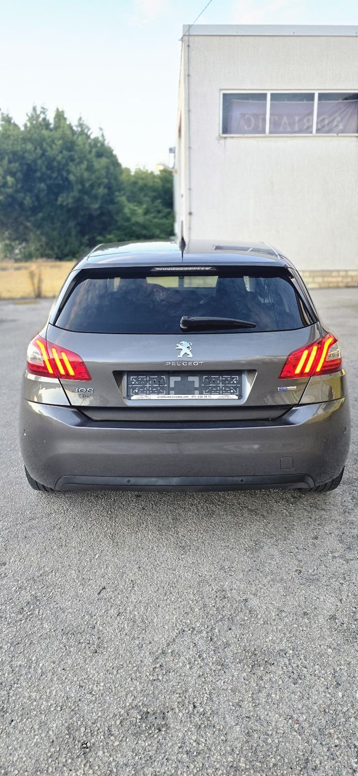 Peugeot 308, 2017.g, 1.2benz 96kw, 145tkm, AUTOMATIC,NAVI, KAMERA, fotografija 6