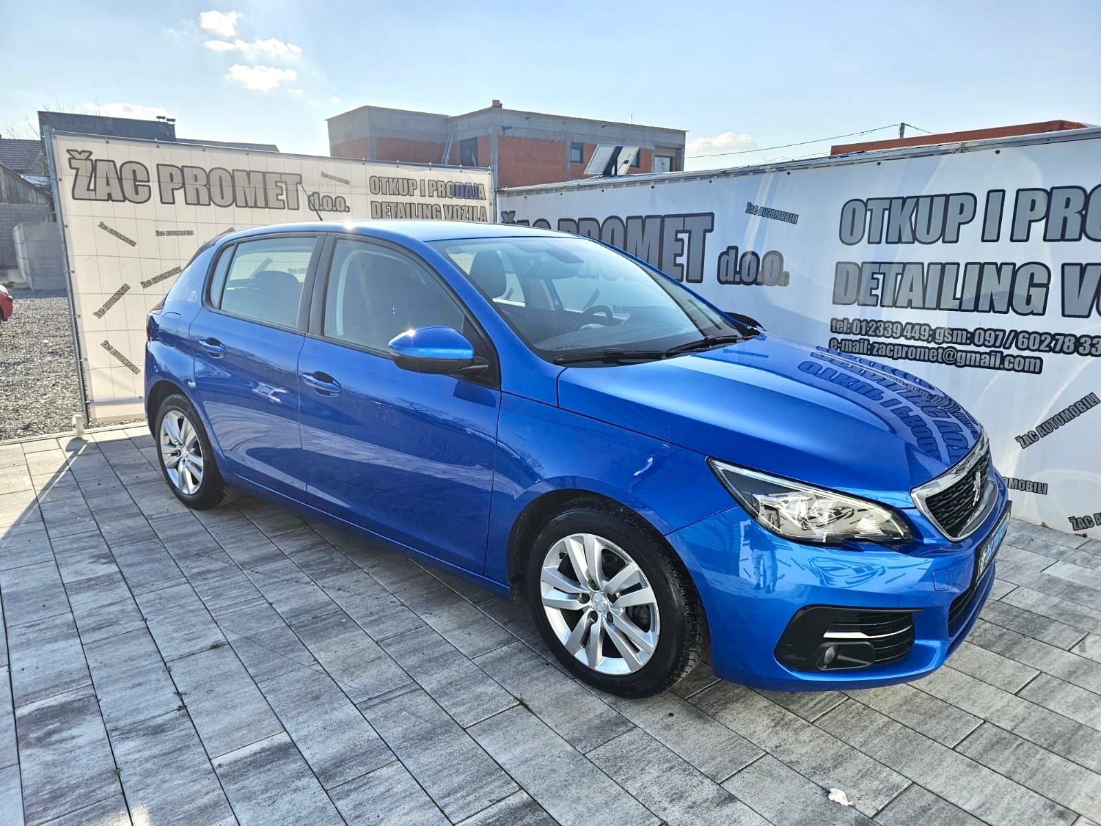Peugeot 308 1,5 BlueHDi ACTIVE #HR AUTO# 103 TKM# LEASING-KARTICE, fotografija 3