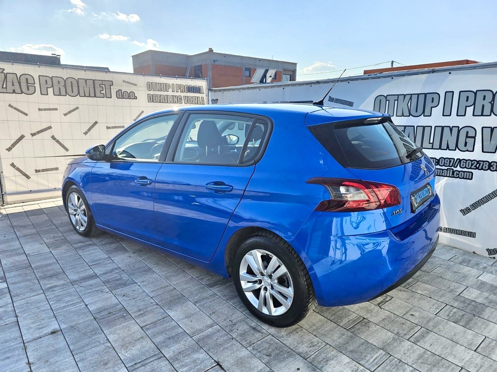 Peugeot 308 1,5 BlueHDi ACTIVE #HR AUTO# 103 TKM# LEASING-KARTICE, fotografija 8