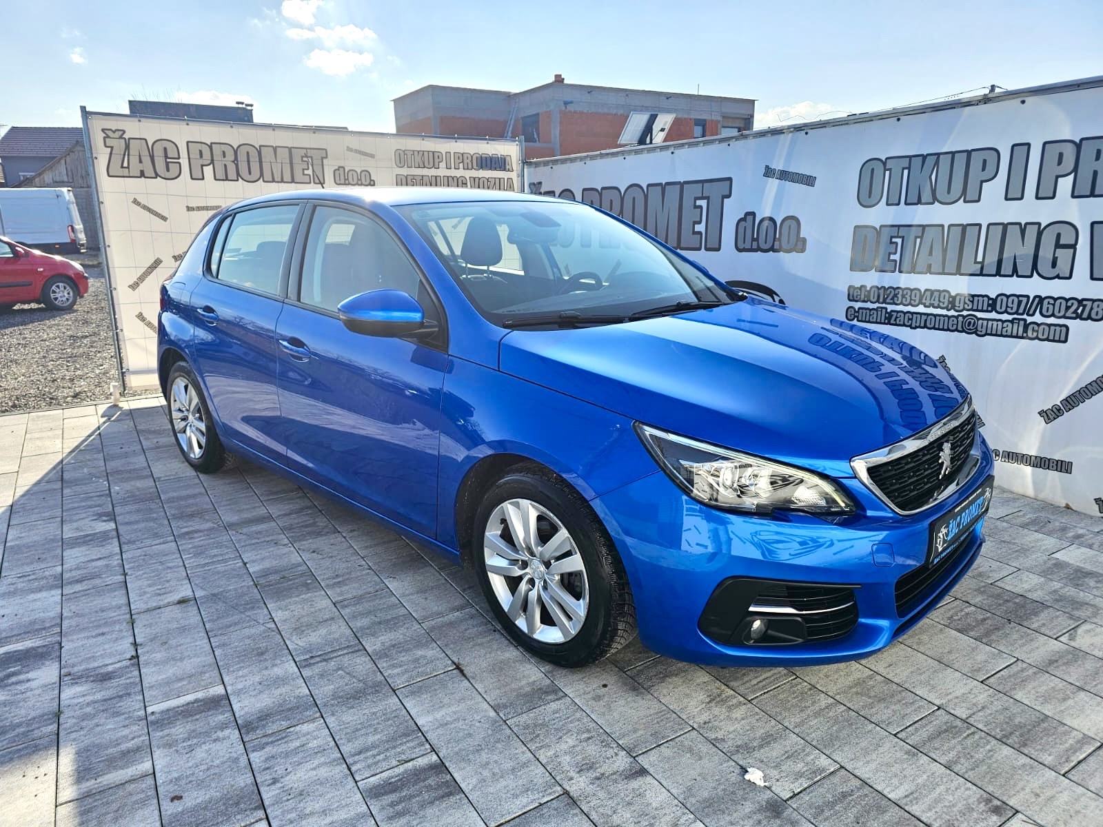 Peugeot 308 1,5 BlueHDi ACTIVE #HR AUTO# 103 TKM# LEASING-KARTICE, fotografija 9