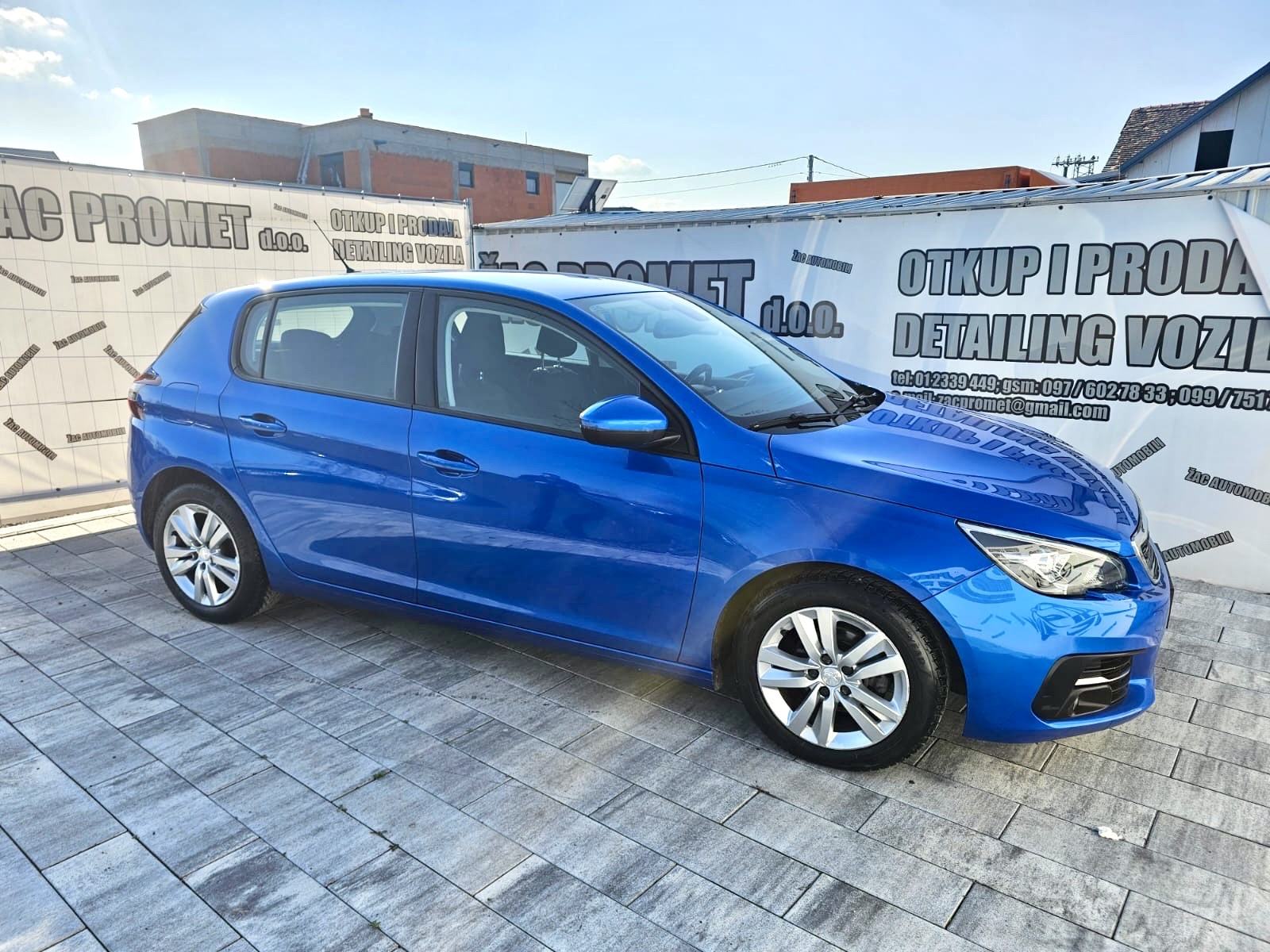 Peugeot 308 1,5 BlueHDi ACTIVE #HR AUTO# 103 TKM# LEASING-KARTICE, fotografija 15