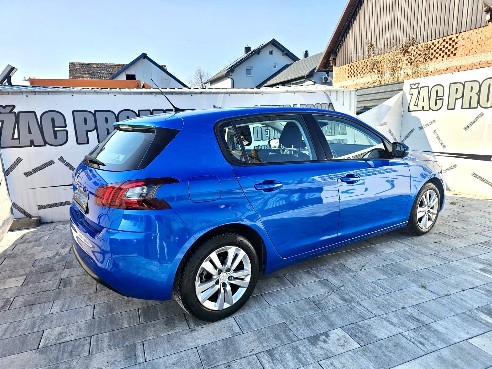 Peugeot 308 1,5 BlueHDi ACTIVE #HR AUTO# 103 TKM# LEASING-KARTICE, fotografija 17