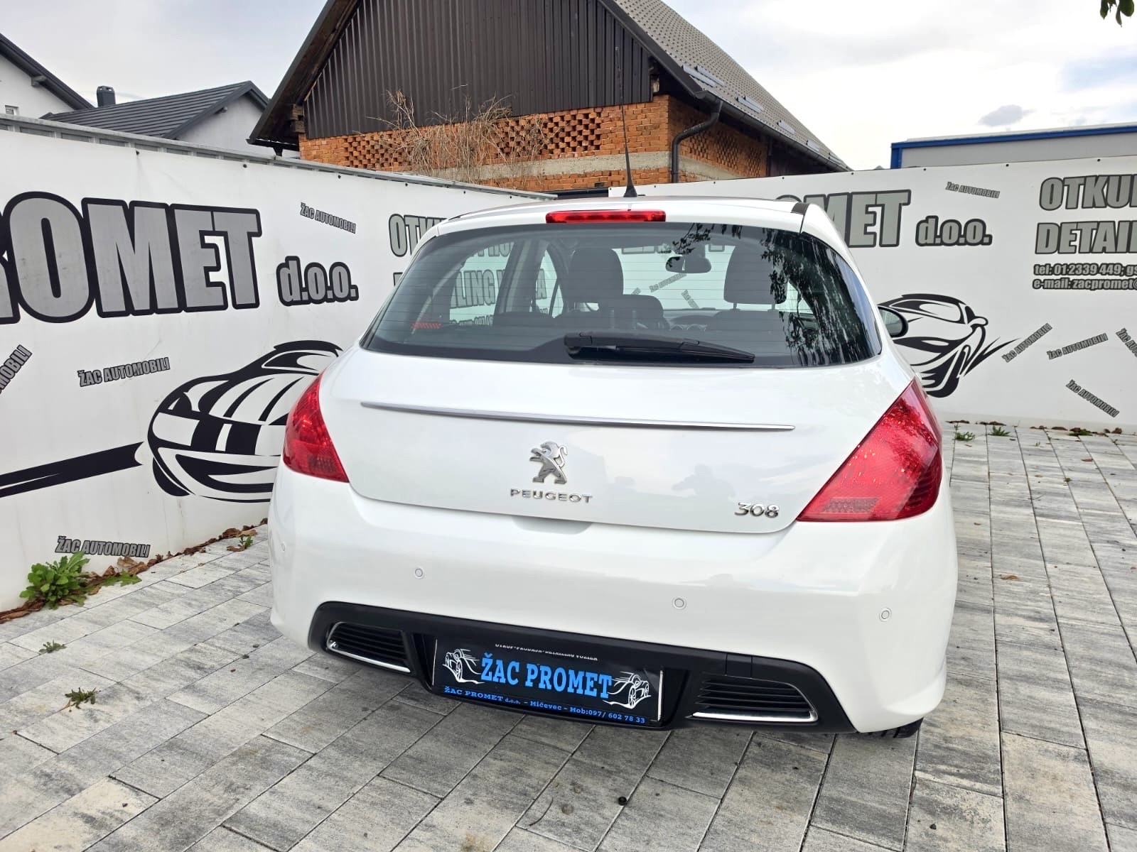 Peugeot 308 1,6 e-HDi # 132 TKM# KAO NOV # KRED- KART # HR- AUTO, fotografija 2