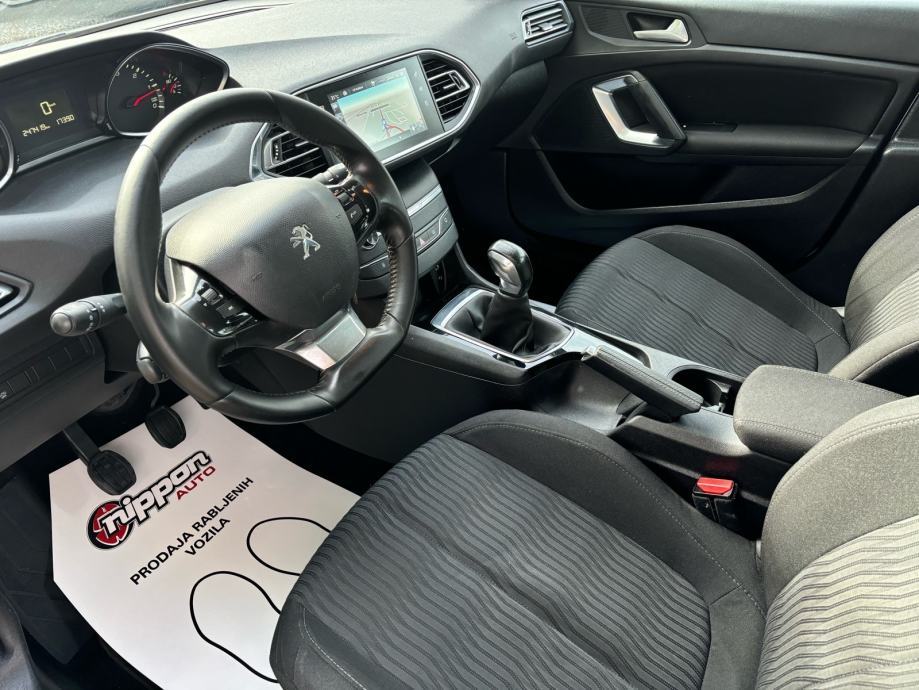Peugeot 308 1,6 HDi AUTOKREDIT - NAVI - KLIMA, fotografija 10