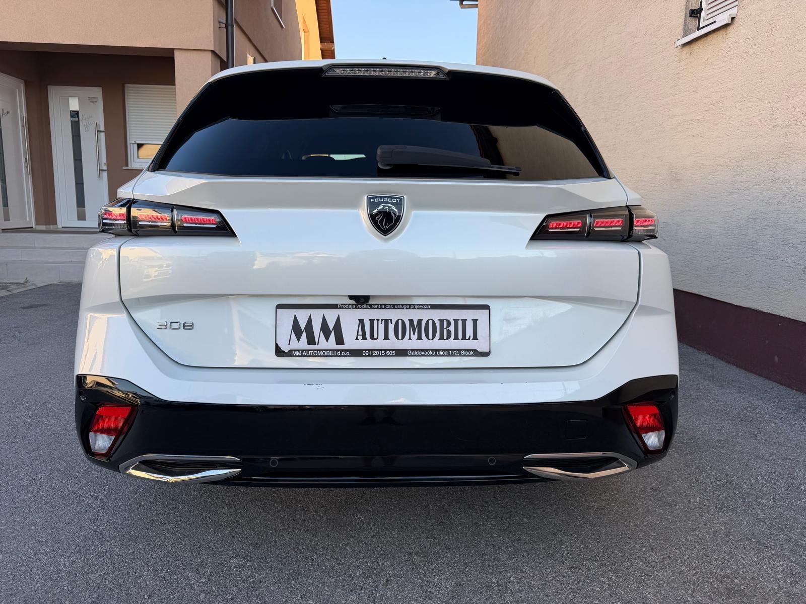 Peugeot 308 SW 1,5Hdi automatik 2022.god.ALLURE,NAV,LED,KAMERA,alu 18”, fotografija 3