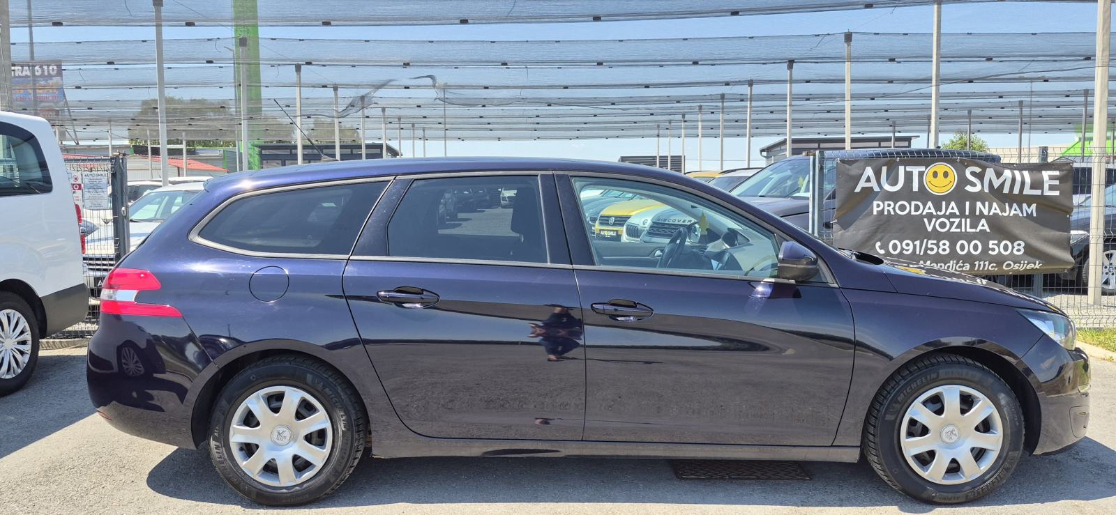 Peugeot 308 SW 1,6HDi, LED, AUT. KLIMA,TEMP, NAVI, KUKA, REG. 11/26..., fotografija 5
