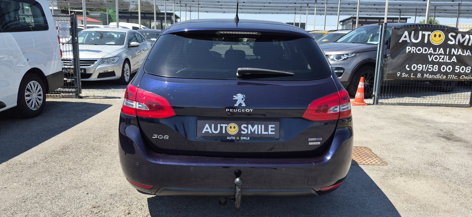 Peugeot 308 SW 1,6HDi, LED, AUT. KLIMA,TEMP, NAVI, KUKA, REG. 11/26..., fotografija 7