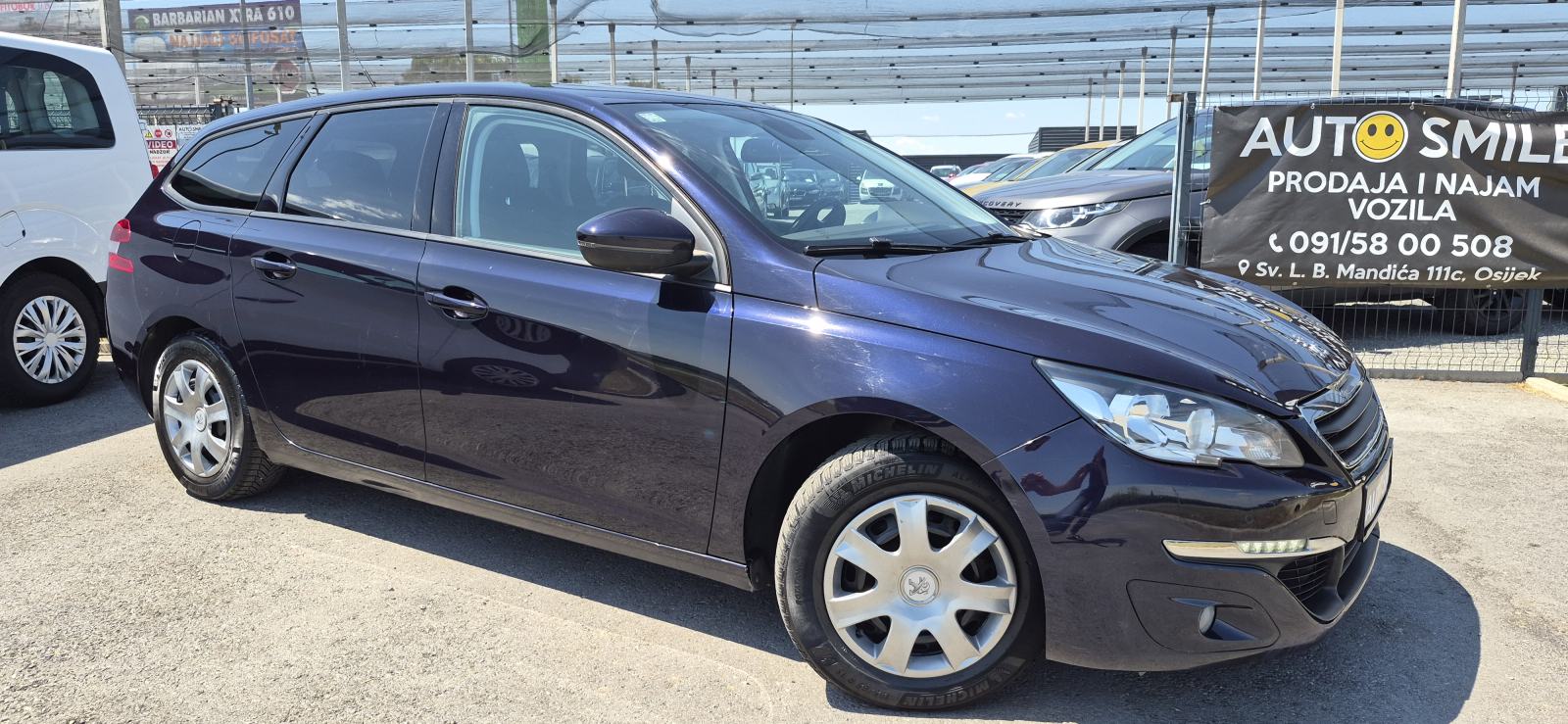 Peugeot 308 SW 1,6HDi, LED, AUT. KLIMA,TEMP, NAVI, KUKA, REG. 11/26..., fotografija 8