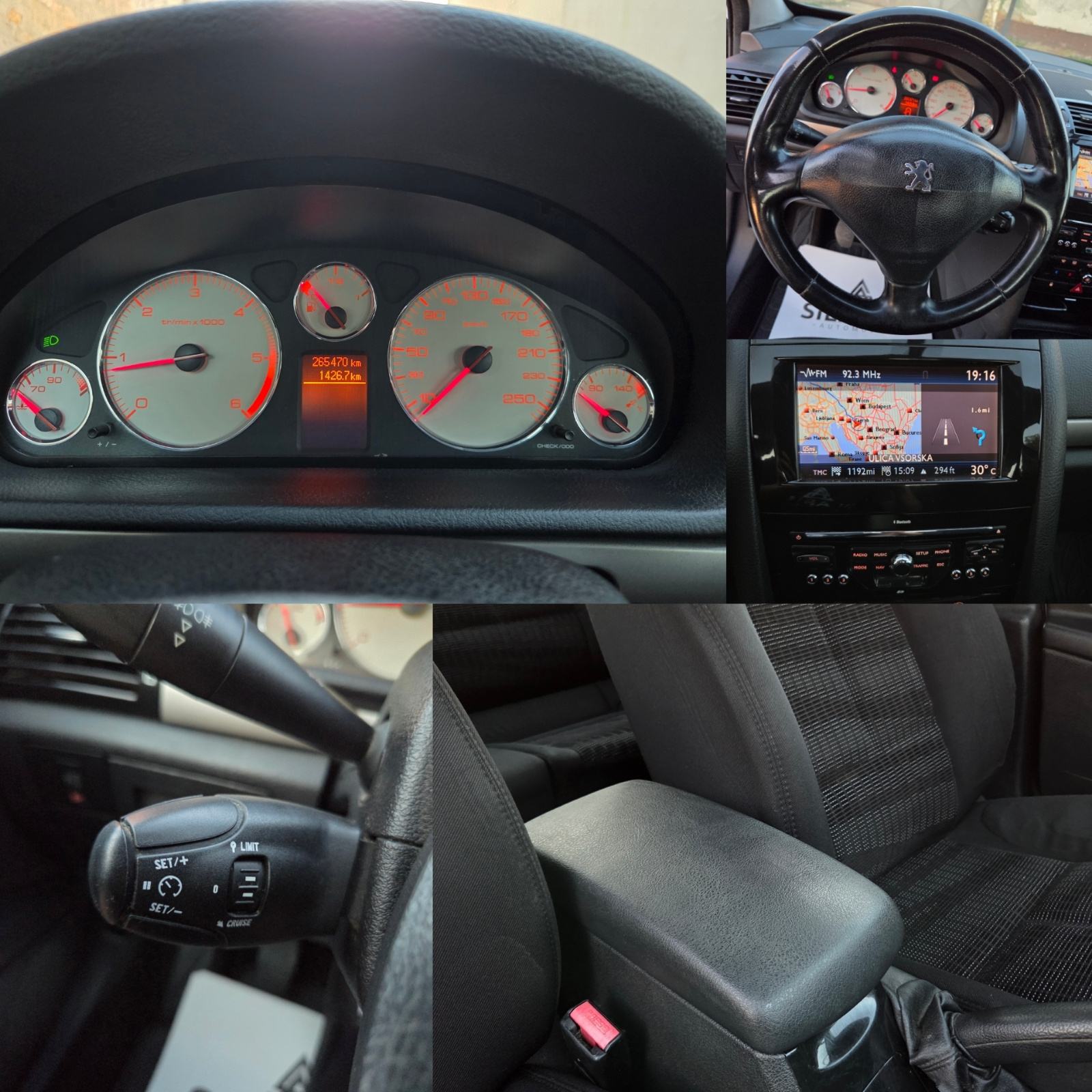 Peugeot 407 1.6HDI-REG 02/27-NAVI,TEMPOMAT, fotografija 14