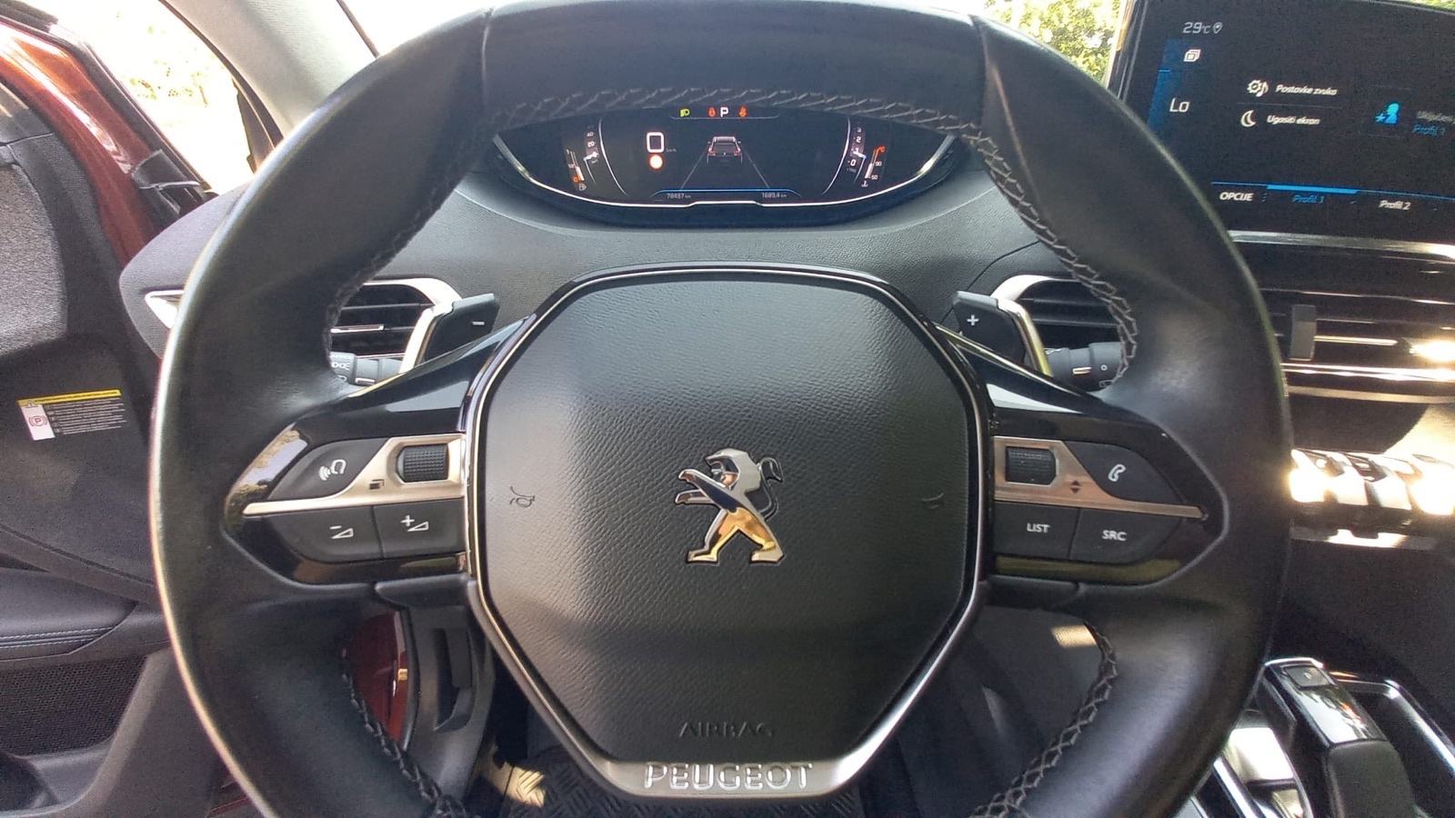Peugeot 5008 1,5 AUTOMATIC -F1 SAMO 74000 KM ALLURE SPORT LEASING, fotografija 7