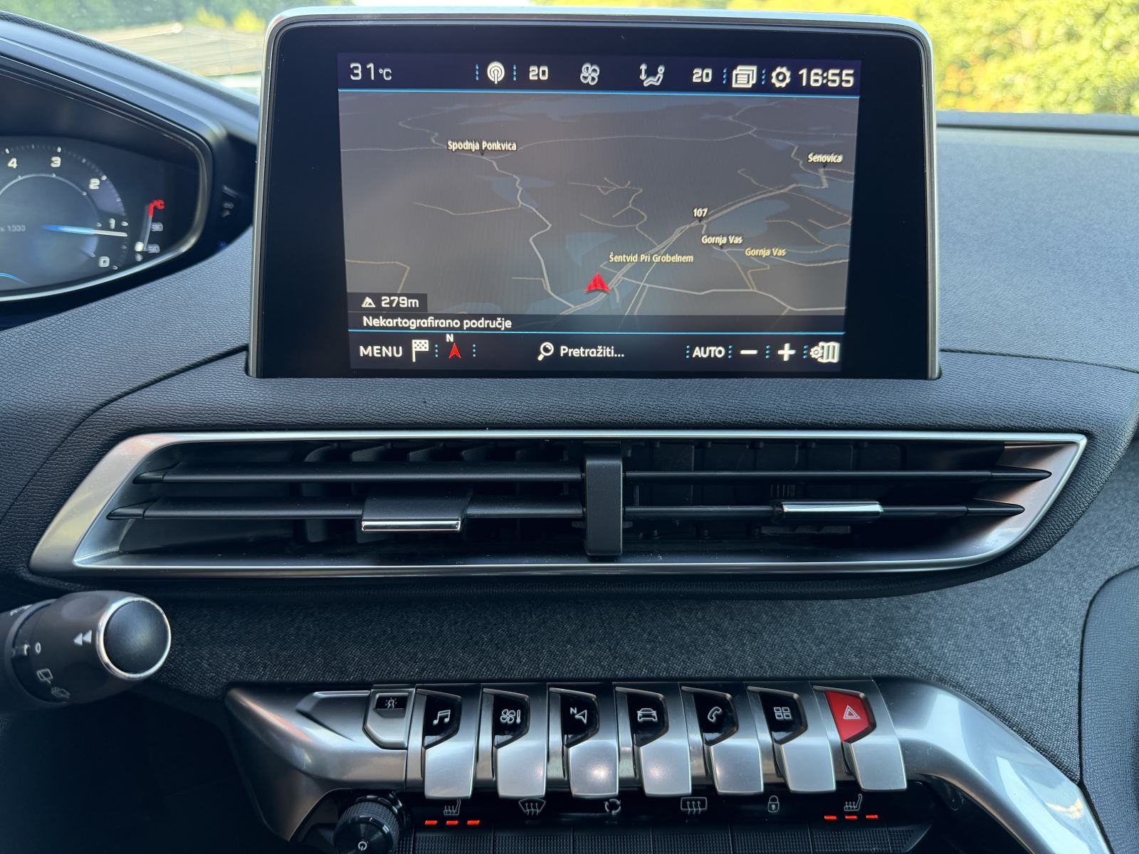 Peugeot 5008 1,6 BlueHDI-AUT.-GT LINE-LED-ALU-NAVI-PDC-SERVISIRAN-, fotografija 11