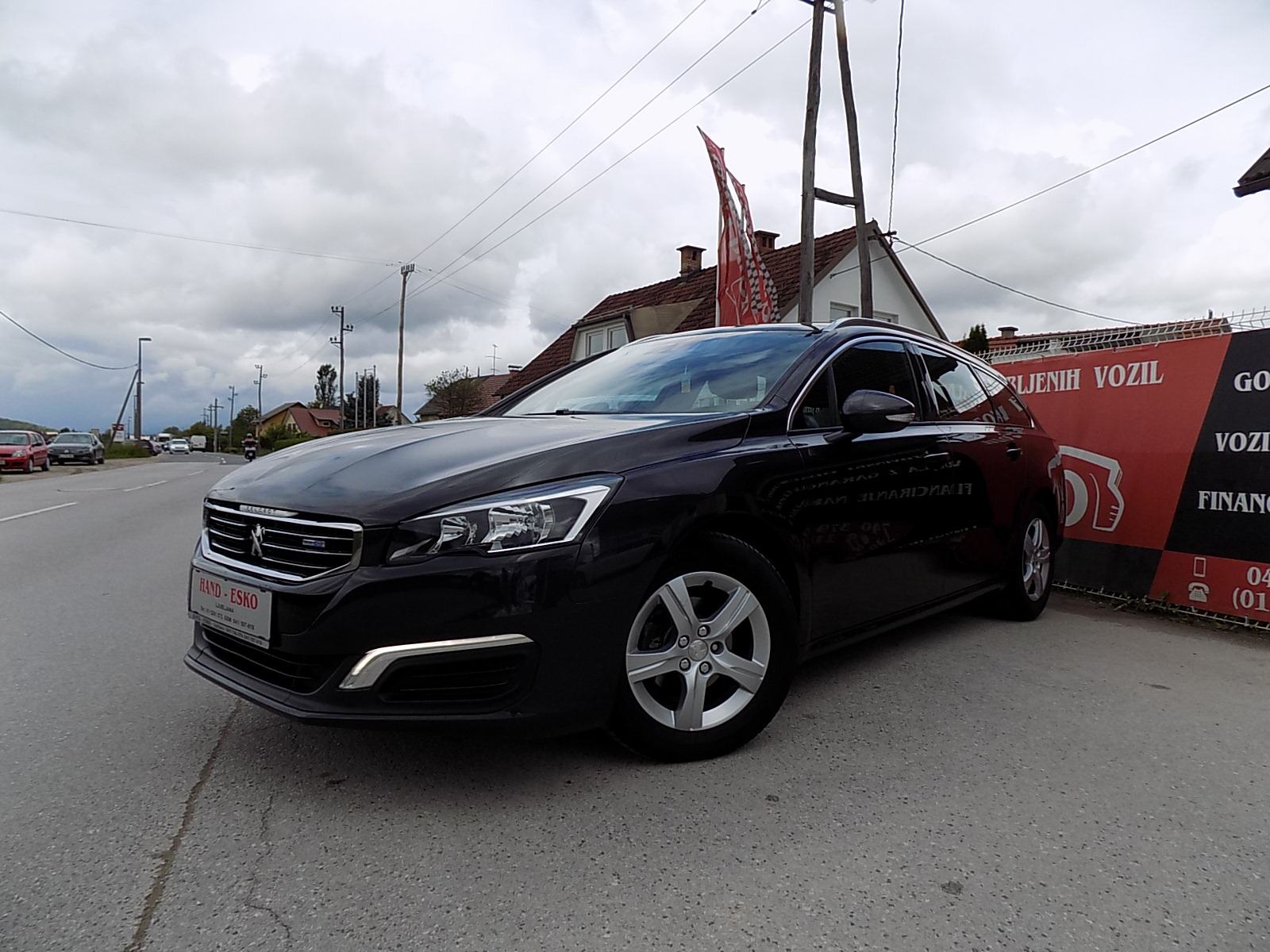 Peugeot 508 1,6 BlueHDi AVT. ALI-NAVI-PDC-PANORAMA, 2016 god.