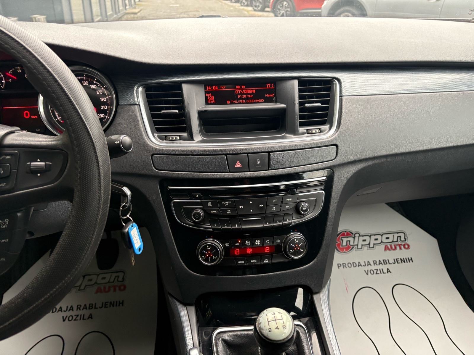 Peugeot 508 1,6 HDi REG:09/2026 - KLIMA - AUTOKREDIT, fotografija 14