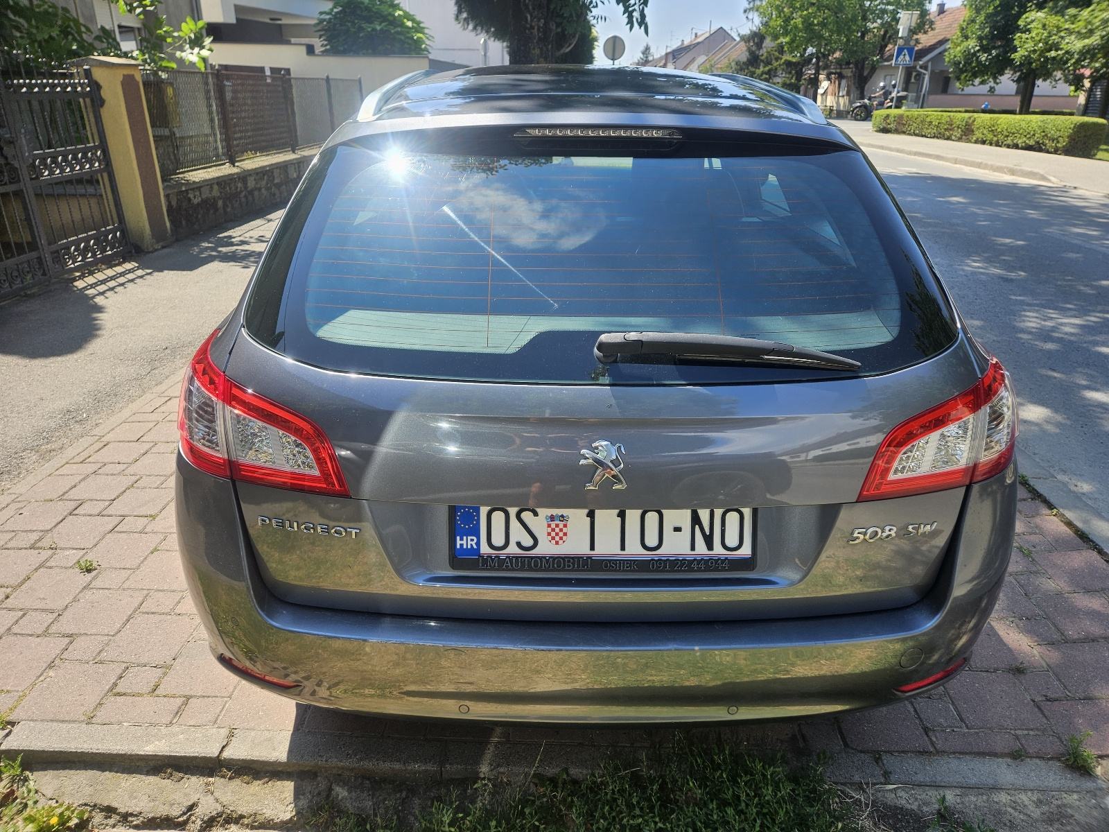 Peugeot 508 SW 1,6 HDI automatik,panorama,navi reg.18.06.2027, fotografija 8