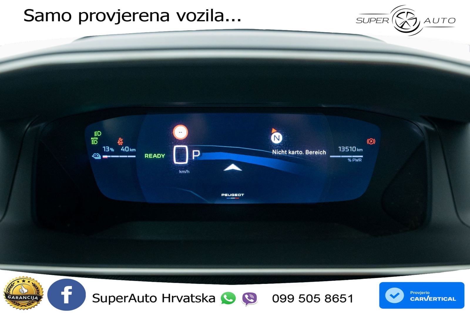 Peugeot e-2008 GT 136 KS, KAM+VIRT+NAVI, fotografija 10