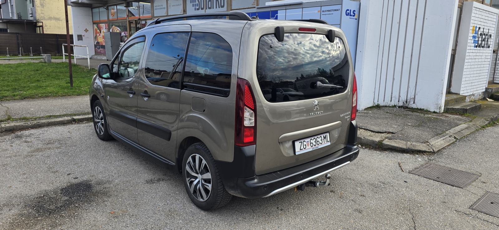 Peugeot Partner 1,6 BlueHDi, pogled izvana - slika 4