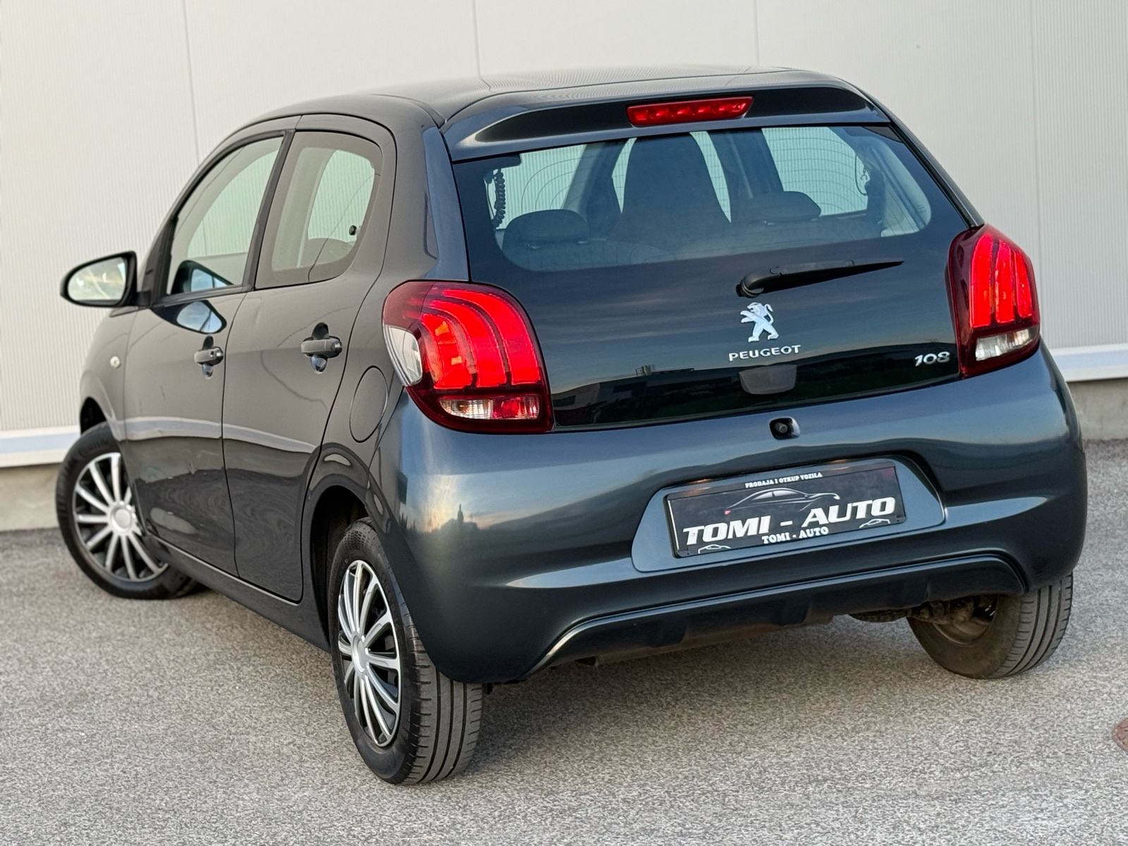 PEUGET 108-KLIMA-83000KM-5 VRATA-LED DNEVNA SVIJETLA-, fotografija 8