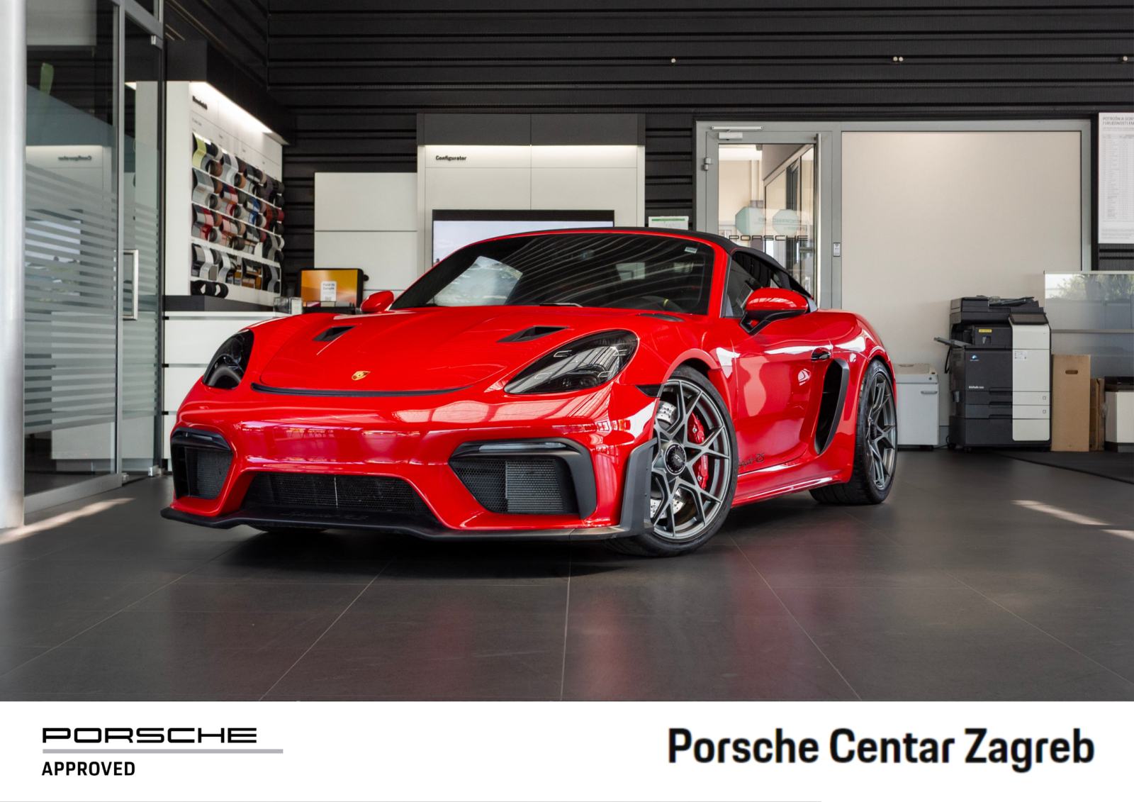 Porsche 718 Spyder RS (PORSCHE APPROVED JAMSTVO), pogled izvana - slika 1