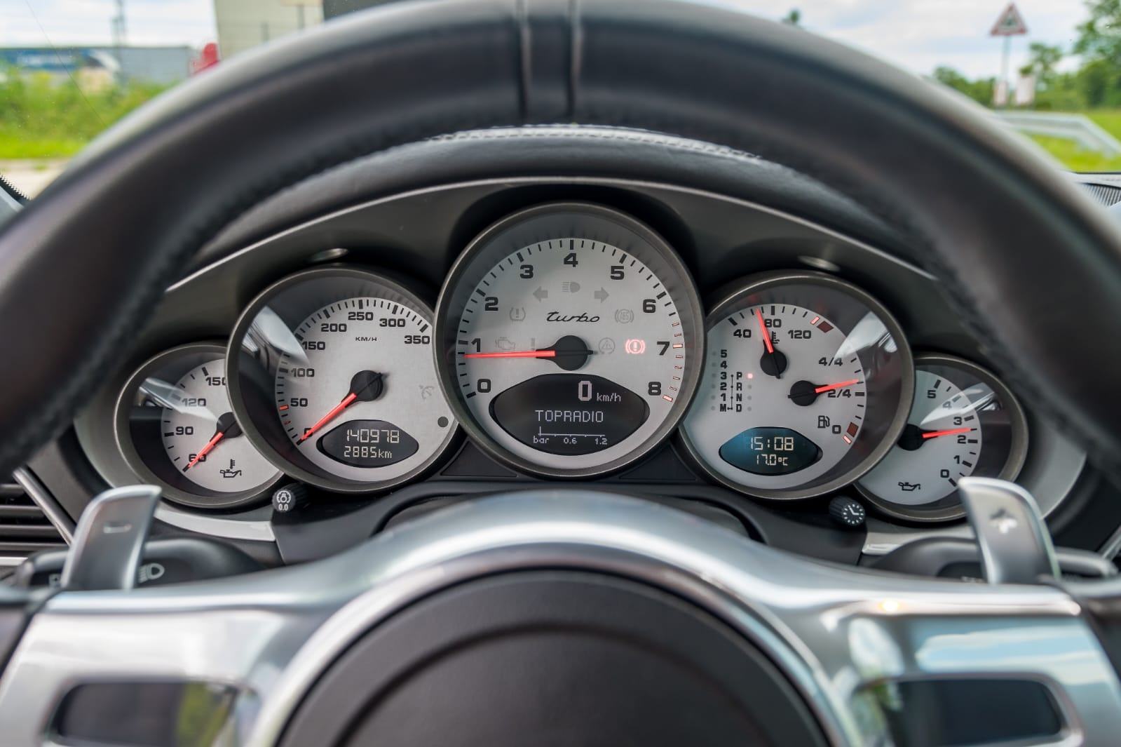 PORSCHE 911 TURBO (997.1) MEZGER, 480 KS, TIPTRONIC, BBS, fotografija 3