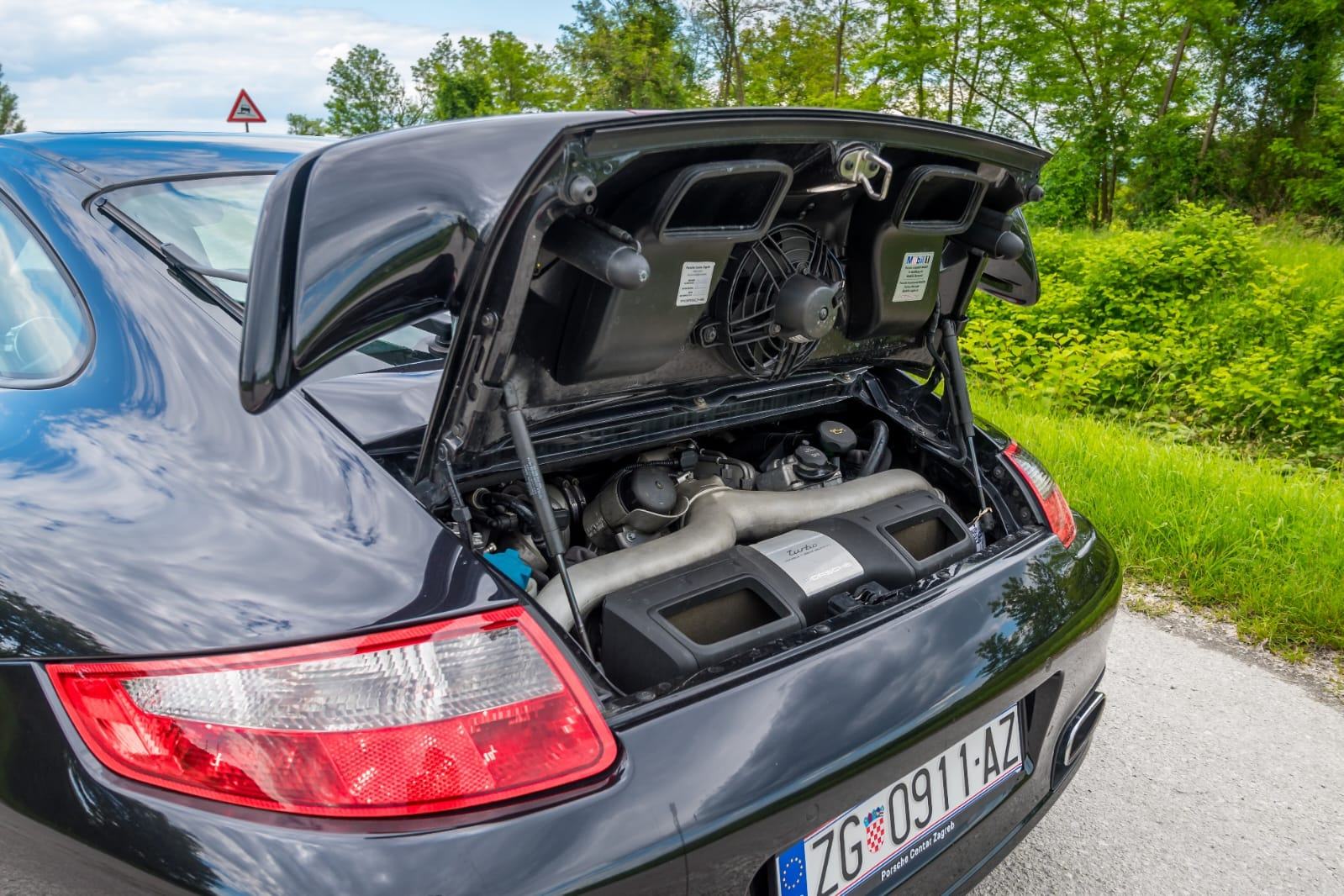 PORSCHE 911 TURBO (997.1) MEZGER, 480 KS, TIPTRONIC, BBS, fotografija 19