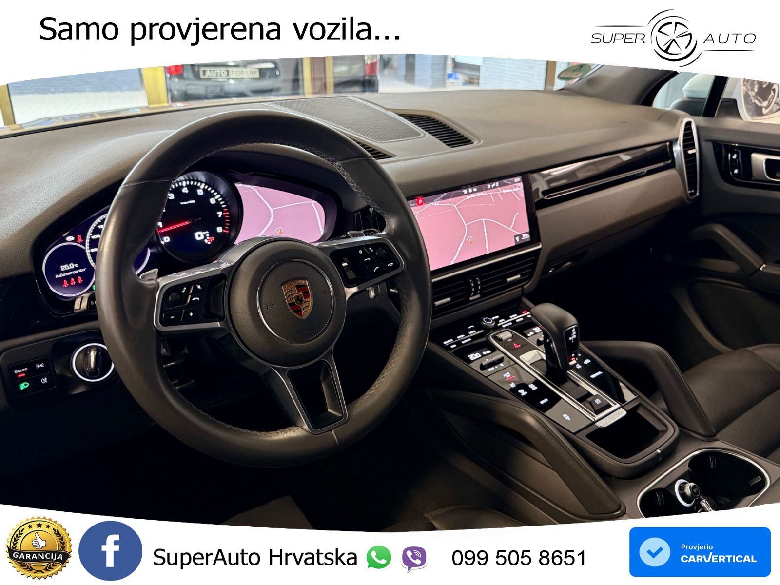 Porsche Cayenne 3.0 V6 Tiptronic S 340 KS, KAM+4xGR SJED+VIRT+ASIST, fotografija 10