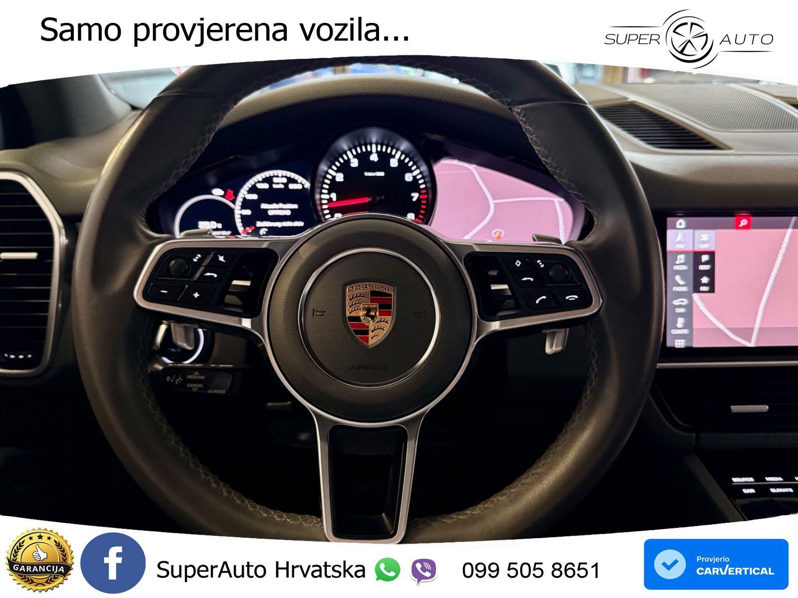 Porsche Cayenne 3.0 V6 Tiptronic S 340 KS, KAM+4xGR SJED+VIRT+ASIST, fotografija 11
