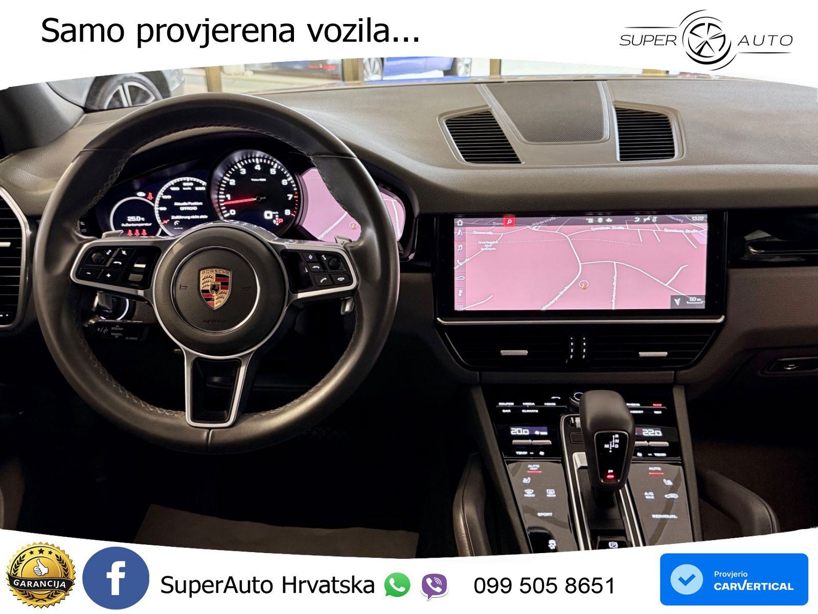 Porsche Cayenne 3.0 V6 Tiptronic S 340 KS, KAM+4xGR SJED+VIRT+ASIST, fotografija 14