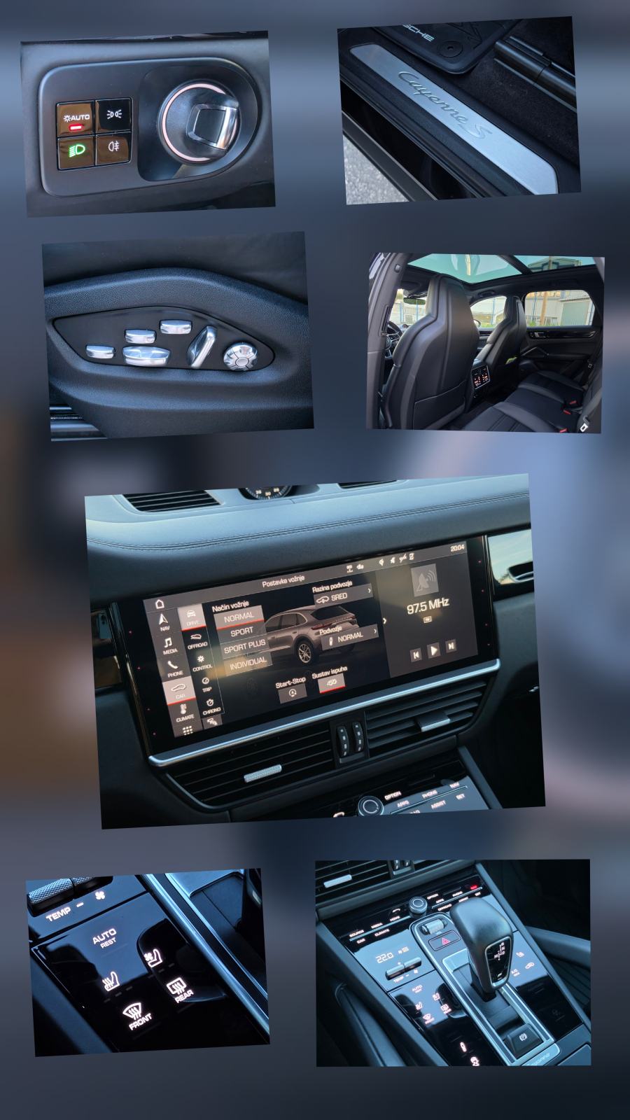 Porsche Cayenne S Turbo 440ks benzin, panorama, 22" Keyless, airmatic, fotografija 18