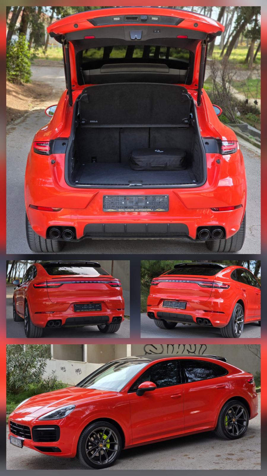Porsche Cayenne Coupe 3.0V6 E-Hybrid 462ks, 43km electric range alu 22, fotografija 13