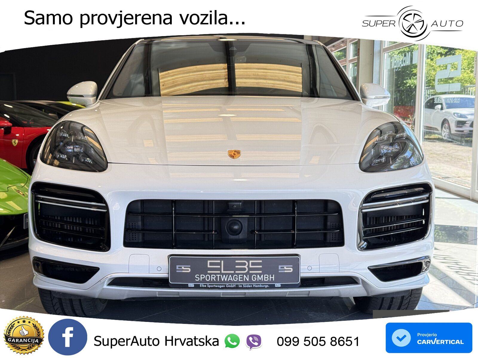 Porsche Cayenne Coupe Turbo 4.0 V8 Tiptronic S 549 KS, ZRAČNI+360+4xGR, fotografija 2