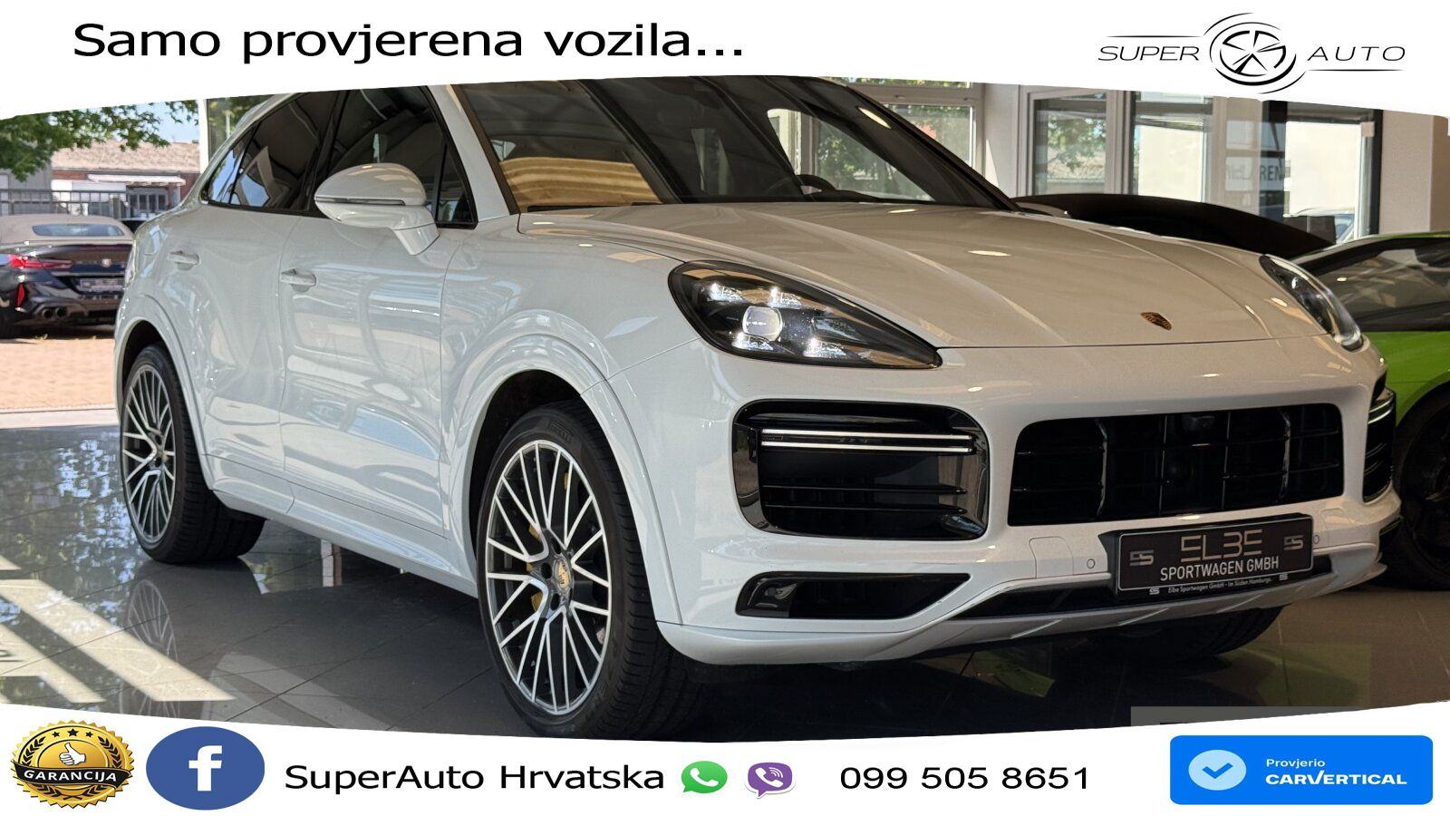 Porsche Cayenne Coupe Turbo 4.0 V8 Tiptronic S 549 KS, ZRAČNI+360+4xGR, fotografija 3