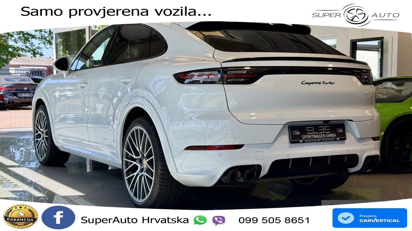 Porsche Cayenne Coupe Turbo 4.0 V8 Tiptronic S 549 KS, ZRAČNI+360+4xGR, fotografija 6