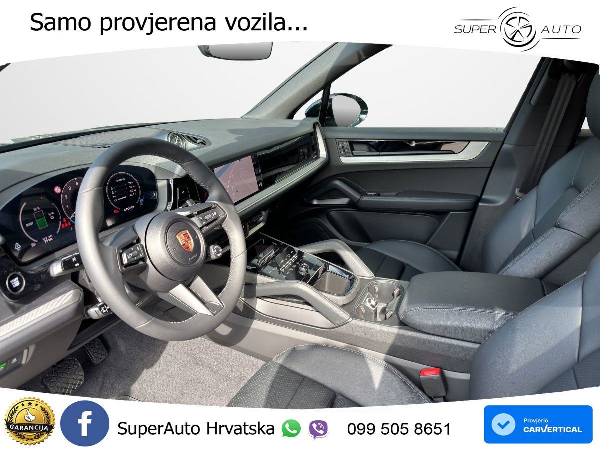 Porsche Cayenne E-Hybrid 3.0 470 KS, ZRAČNI+ACC+360+MATRIX+GR SJED+PAN, fotografija 6