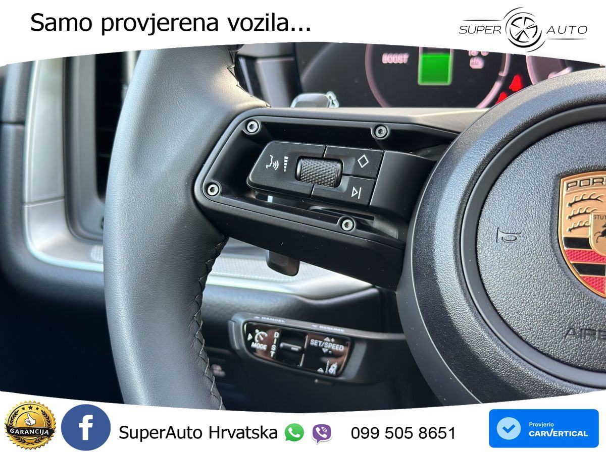 Porsche Cayenne E-Hybrid 3.0 470 KS, ZRAČNI+ACC+360+MATRIX+GR SJED+PAN, fotografija 17
