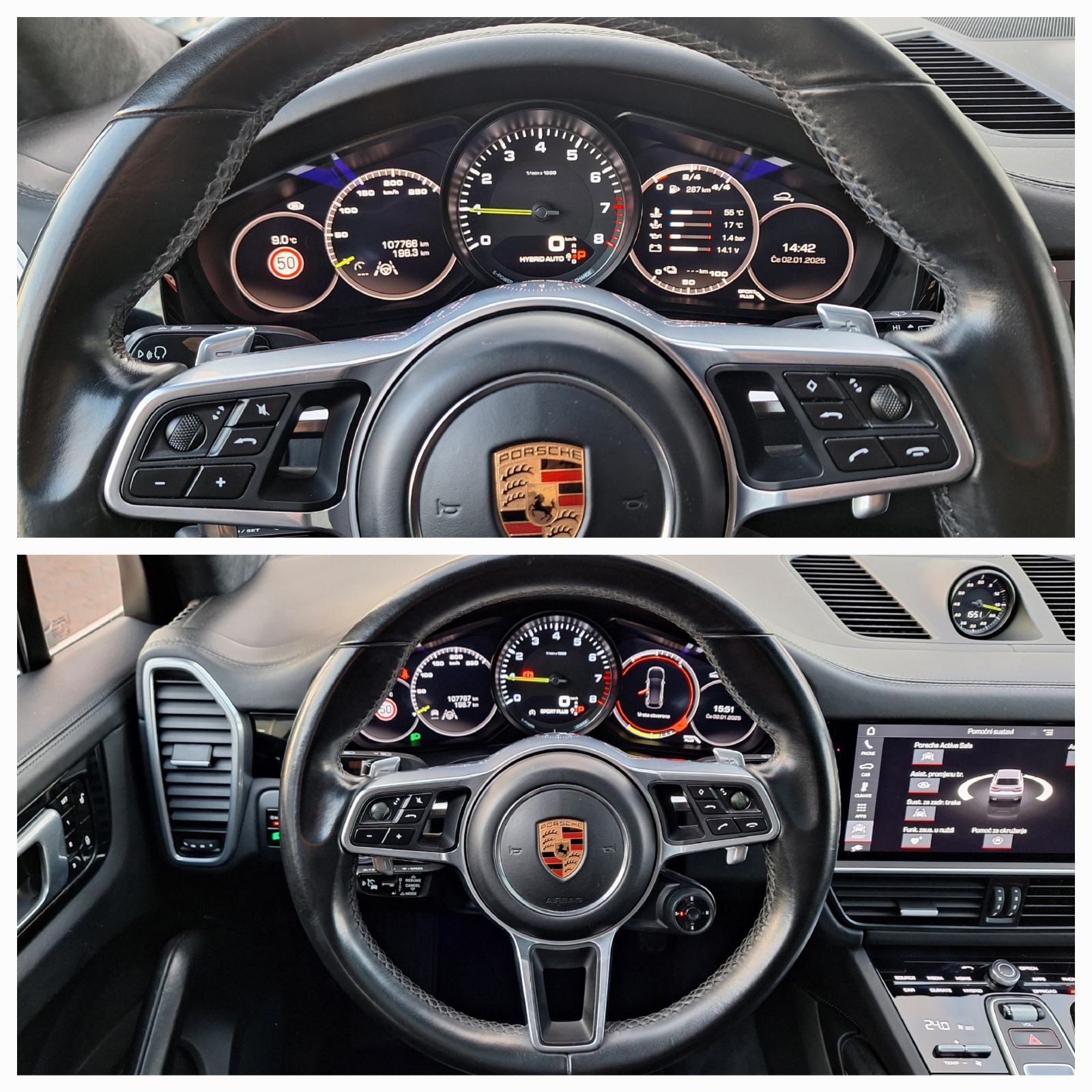 Porsche Cayenne E-HYBRID, REDIZAJN, ADAP.OVJES, CHRONO, PANORAMA.., fotografija 14