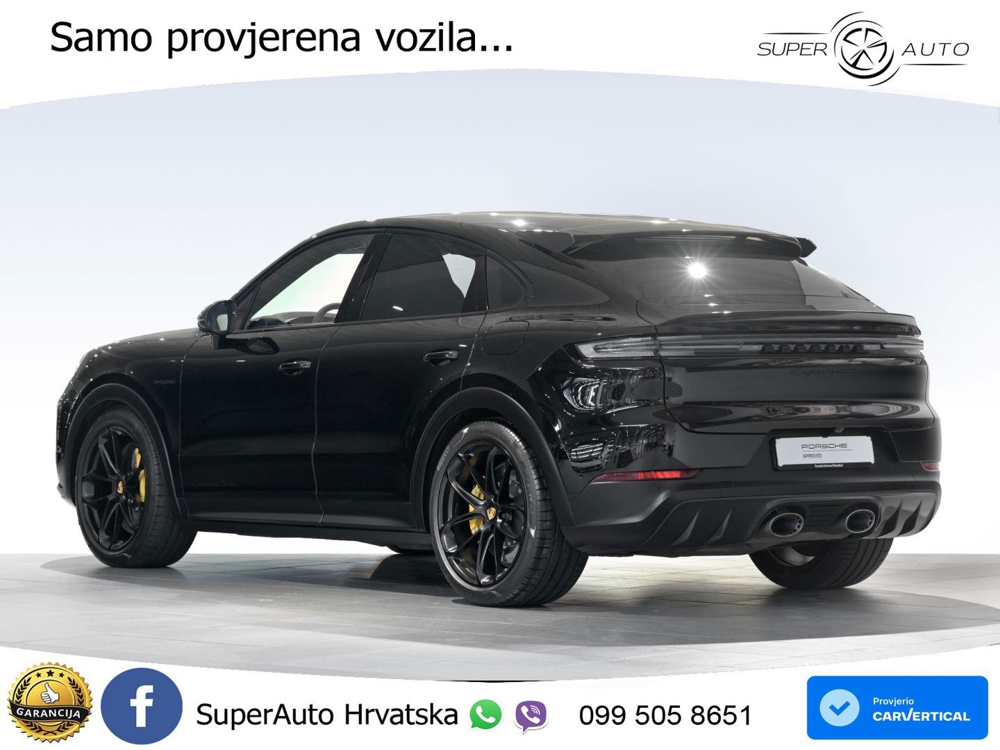 Porsche Cayenne Turbo E-Hybrid Coupé 4.0 V8 GT-Paket 740 KS, ACC+4xGR, fotografija 3