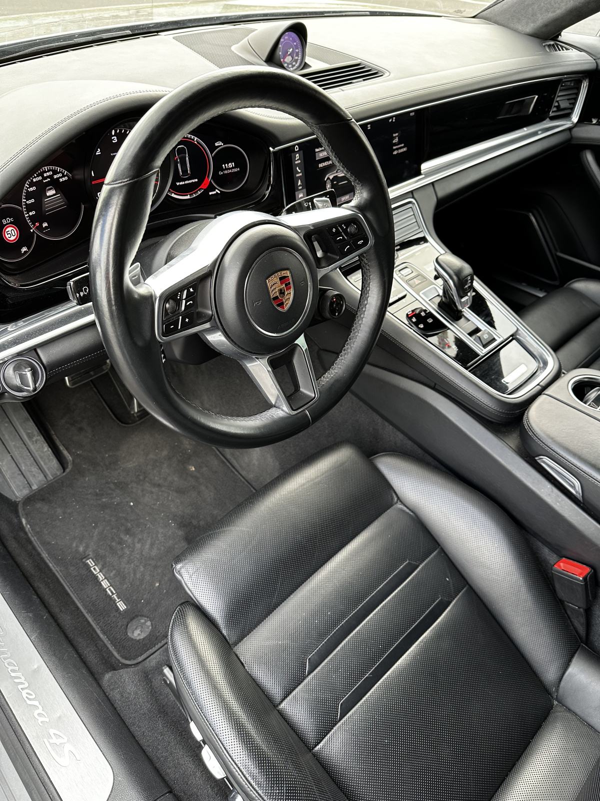 Porsche Panamera 4S diesel 4.0 V8 PDK 422ks, zračni+360+matrix, fotografija 16