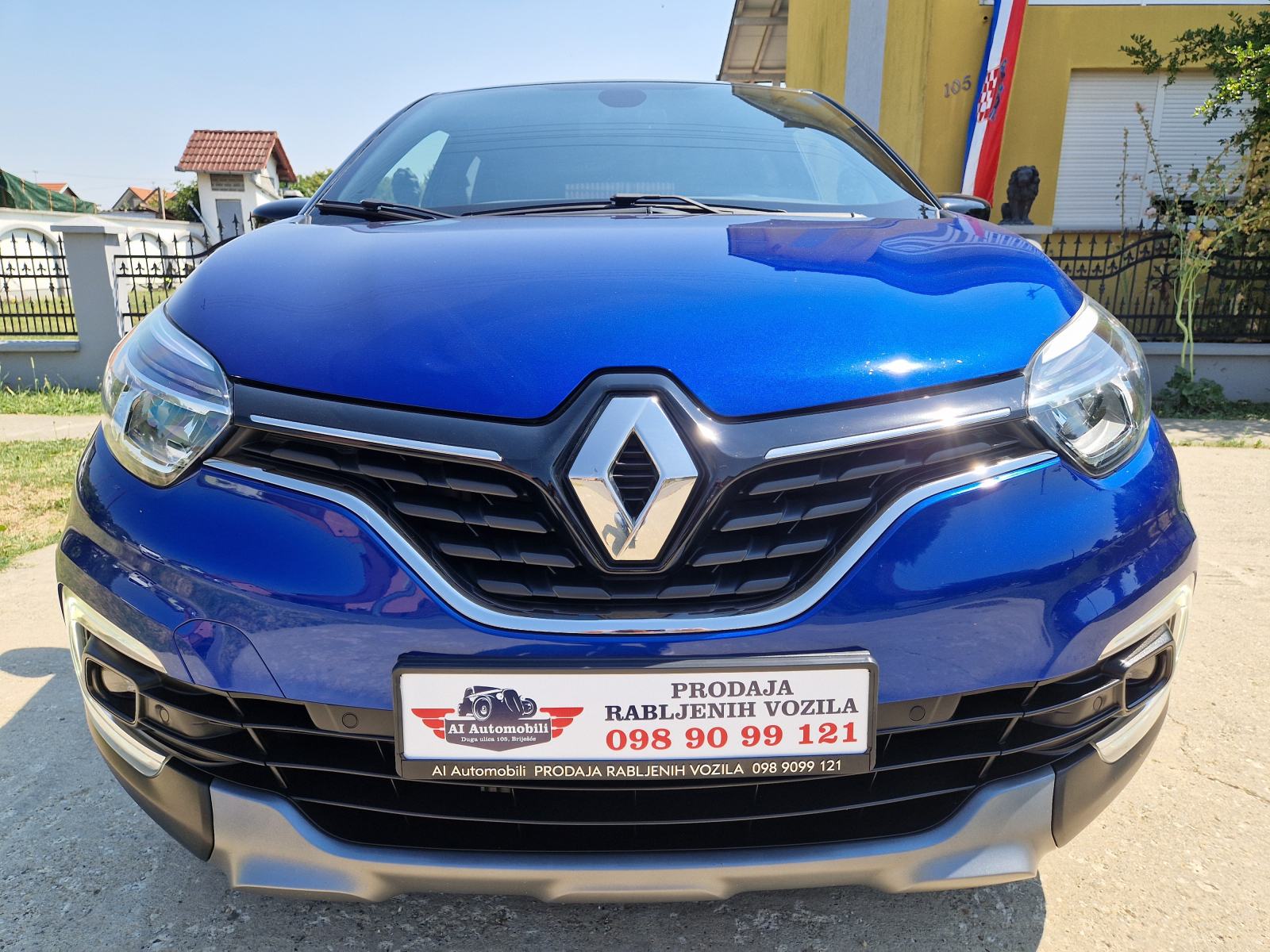 Renault Captur 1.3TCe 80TKM,NAVI,LED,ALU,PDC,KOŽA,TEMPOMAT,GR.SJEDALA,, fotografija 8