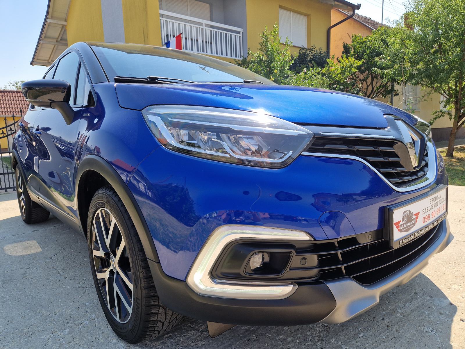 Renault Captur 1.3TCe 80TKM,NAVI,LED,ALU,PDC,KOŽA,TEMPOMAT,GR.SJEDALA,, fotografija 7