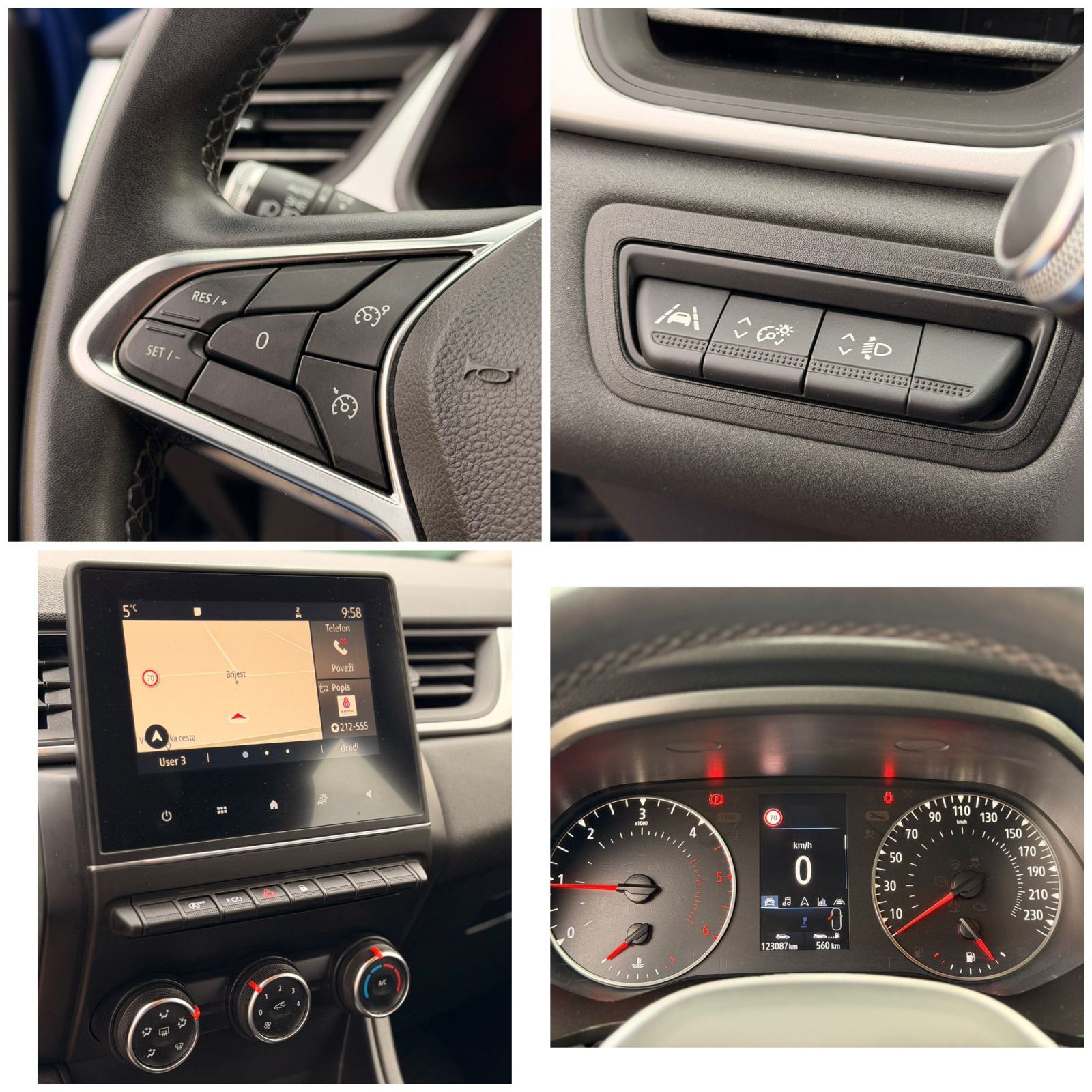 Renault Captur 1.5dCi 115ks 2020 g.LED,KAMERA,NAVIGACIJA,PARK.SENZORI, fotografija 9