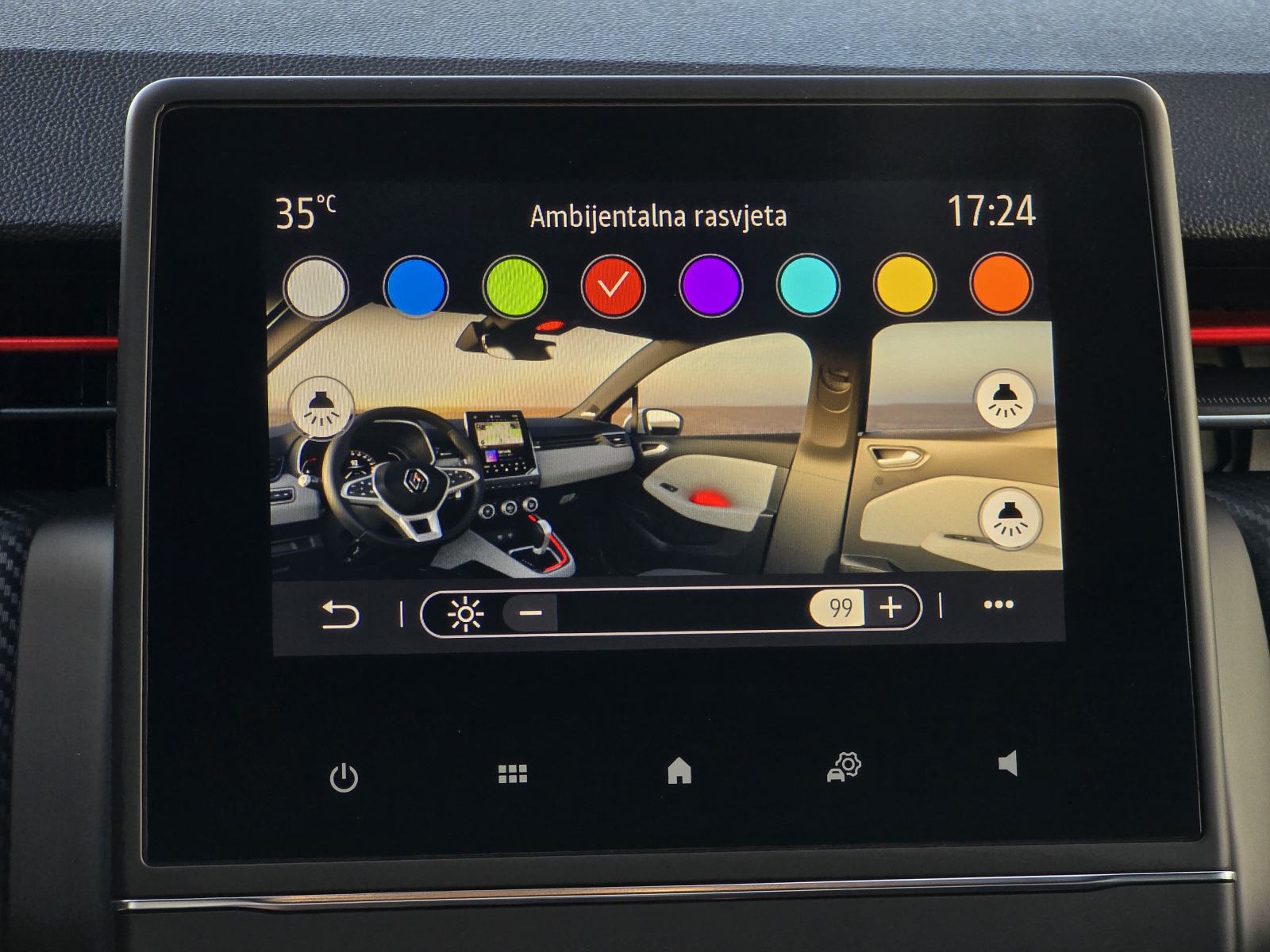 Renault Clio 1,0 TCe 100 ⭐RS Line⭐AMBIJENT RASVJETA, GRIJANJE SJEDALA, fotografija 19