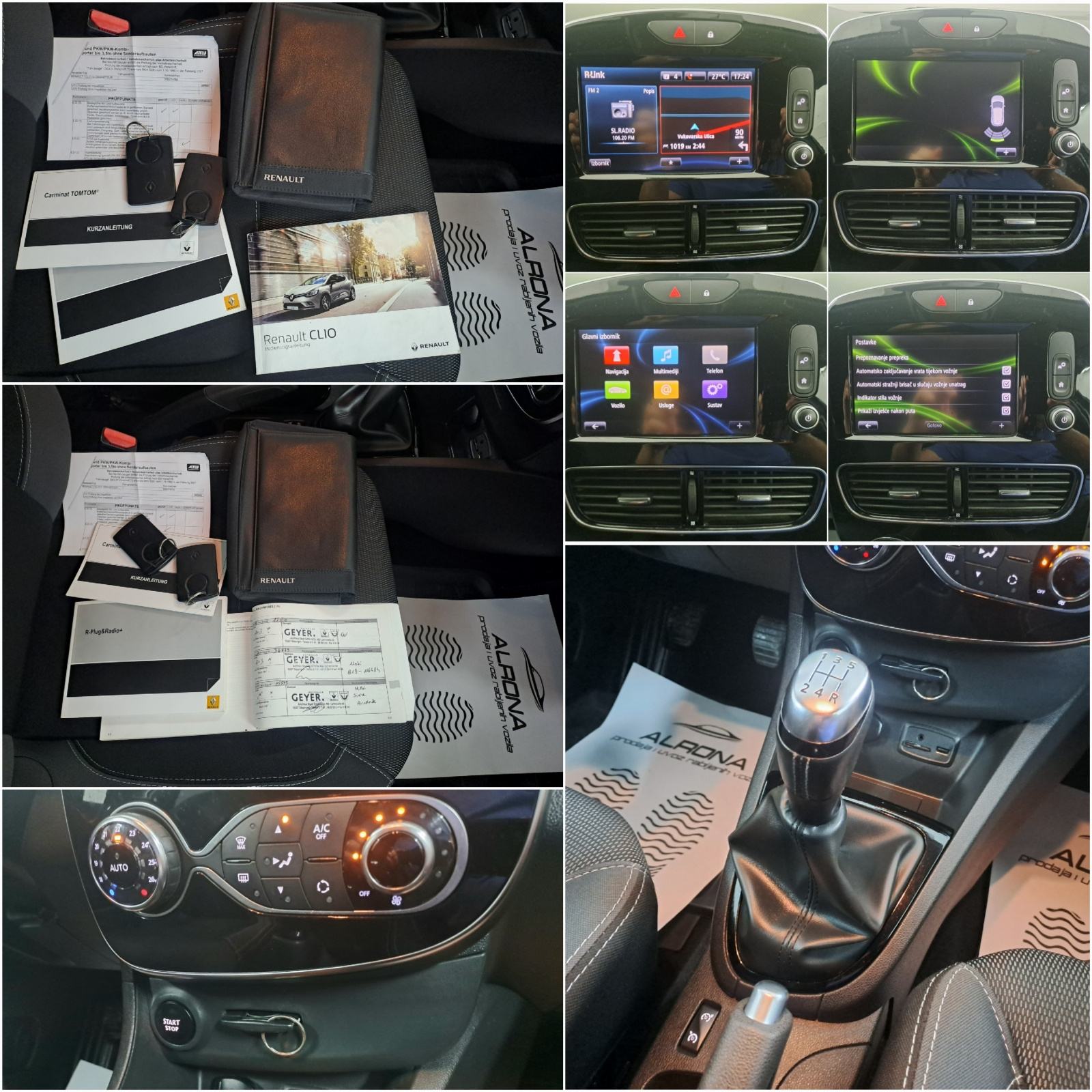 Renault Clio 1.5 dCi*103.000km* NAVI,LED,PARK.SENZORI,SERVISNA.., fotografija 19